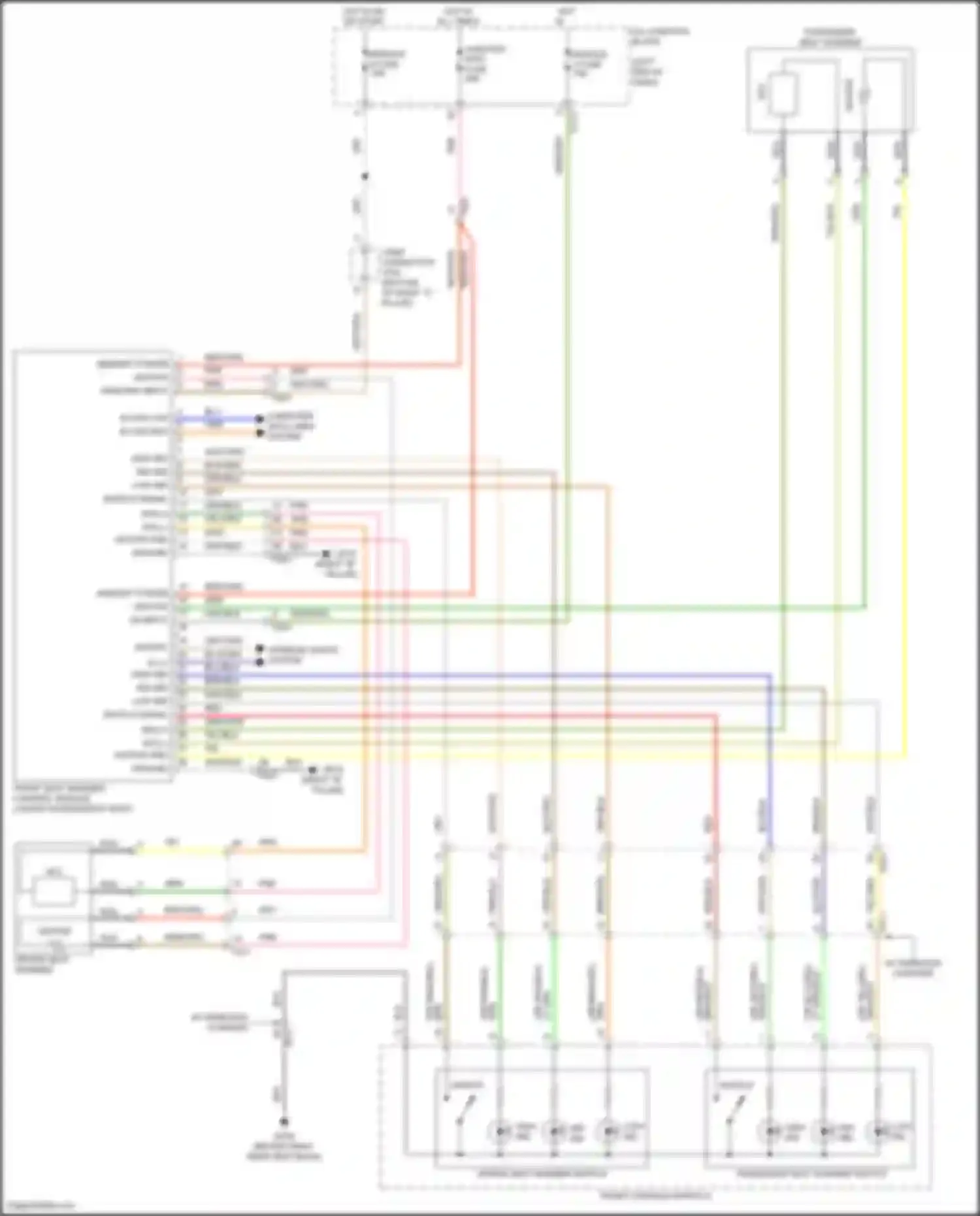 Wiring diagram grn/org for Kia K5 III facelift (2023-2024) (12 of 24)