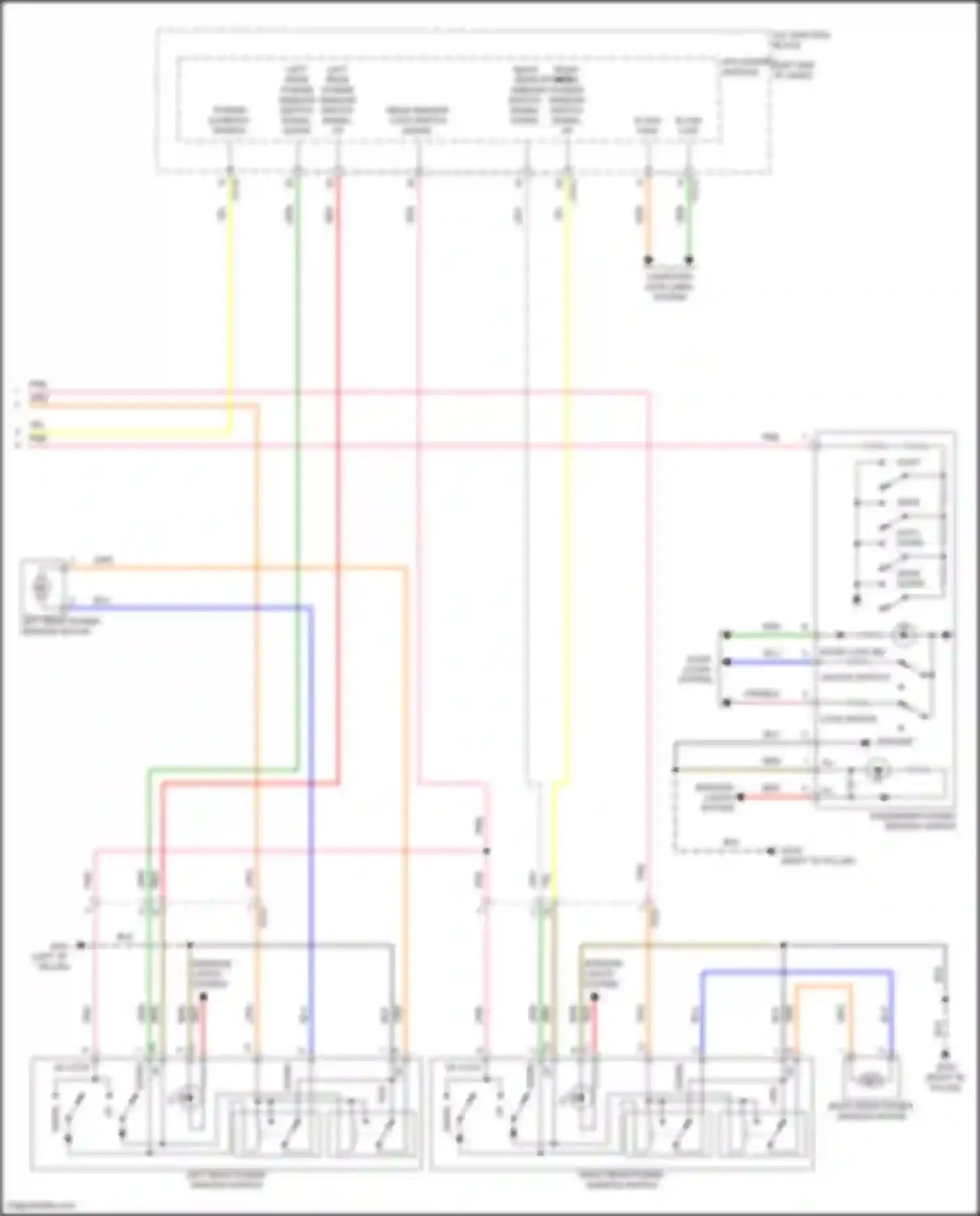 Wiring diagram icu junction block for Kia K5 III facelift (2023-2024) (47 of 85)