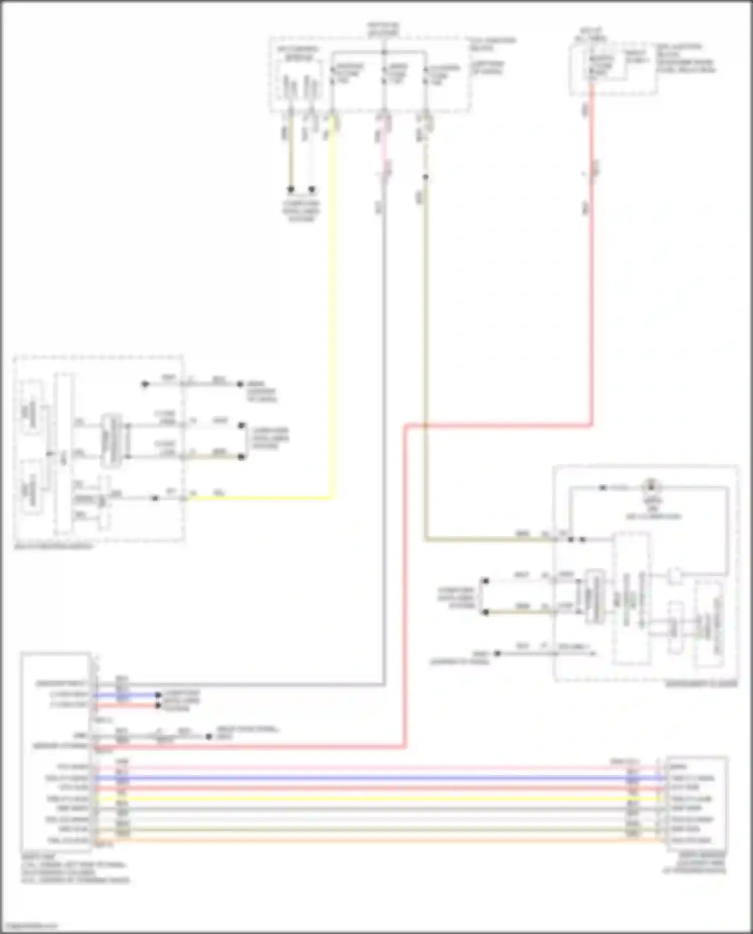 Wiring diagram mdps ind for Kia K5 III facelift (2023-2024) (2 of 3)