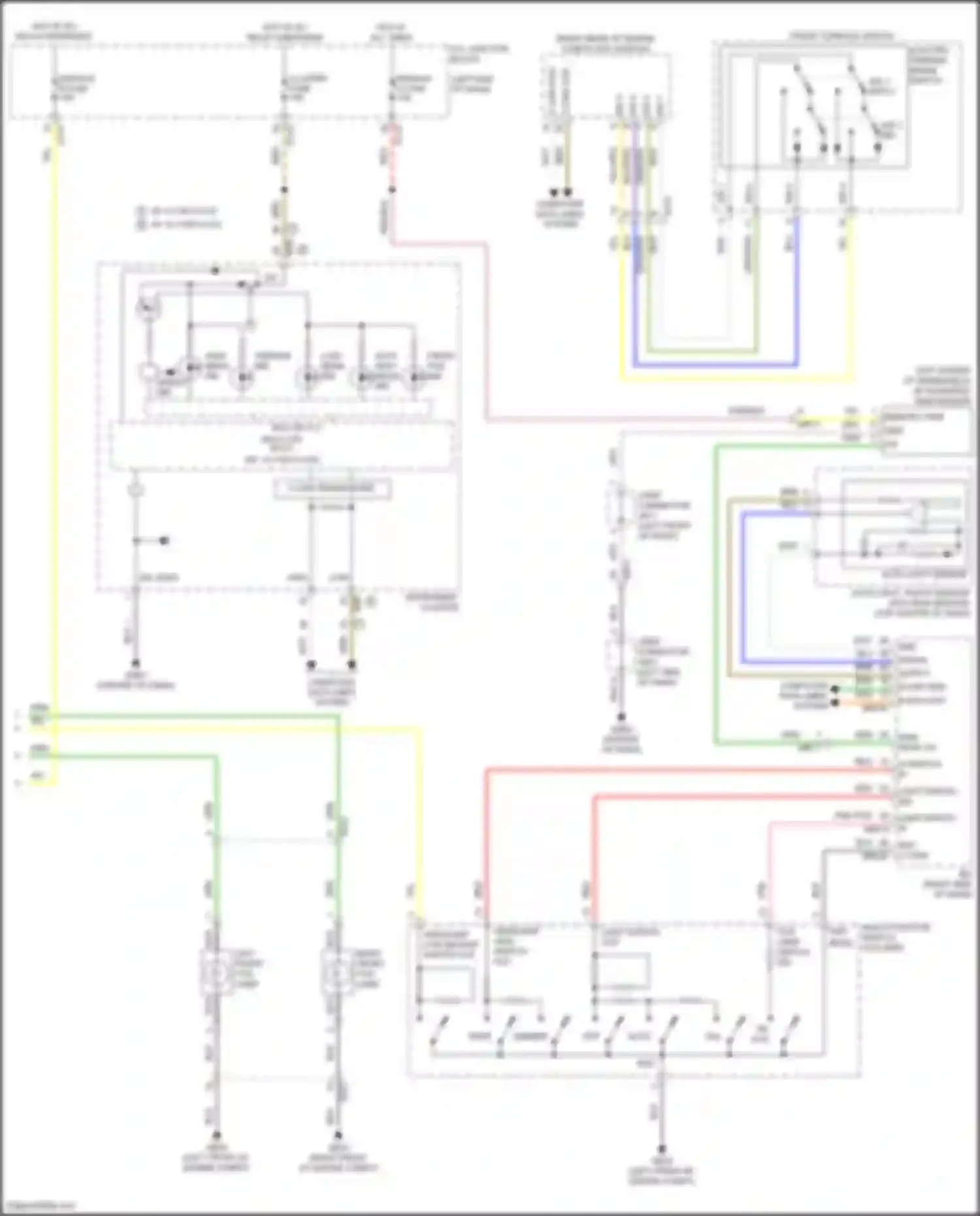 Wiring diagram memory pwr for Kia K5 III facelift (2023-2024) (11 of 25)