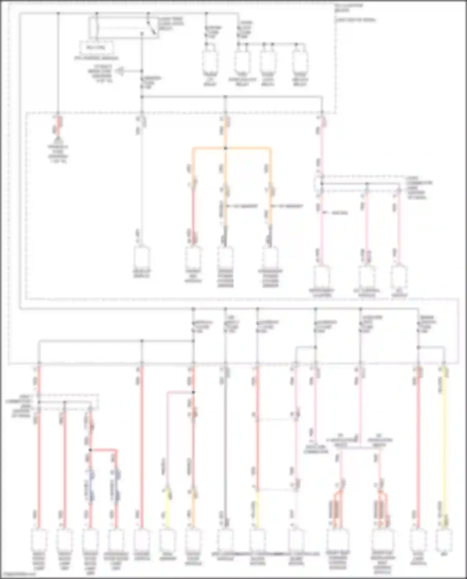 Wiring diagram module 3 fuse for Kia K5 III facelift (2023-2024) (12 of 12)