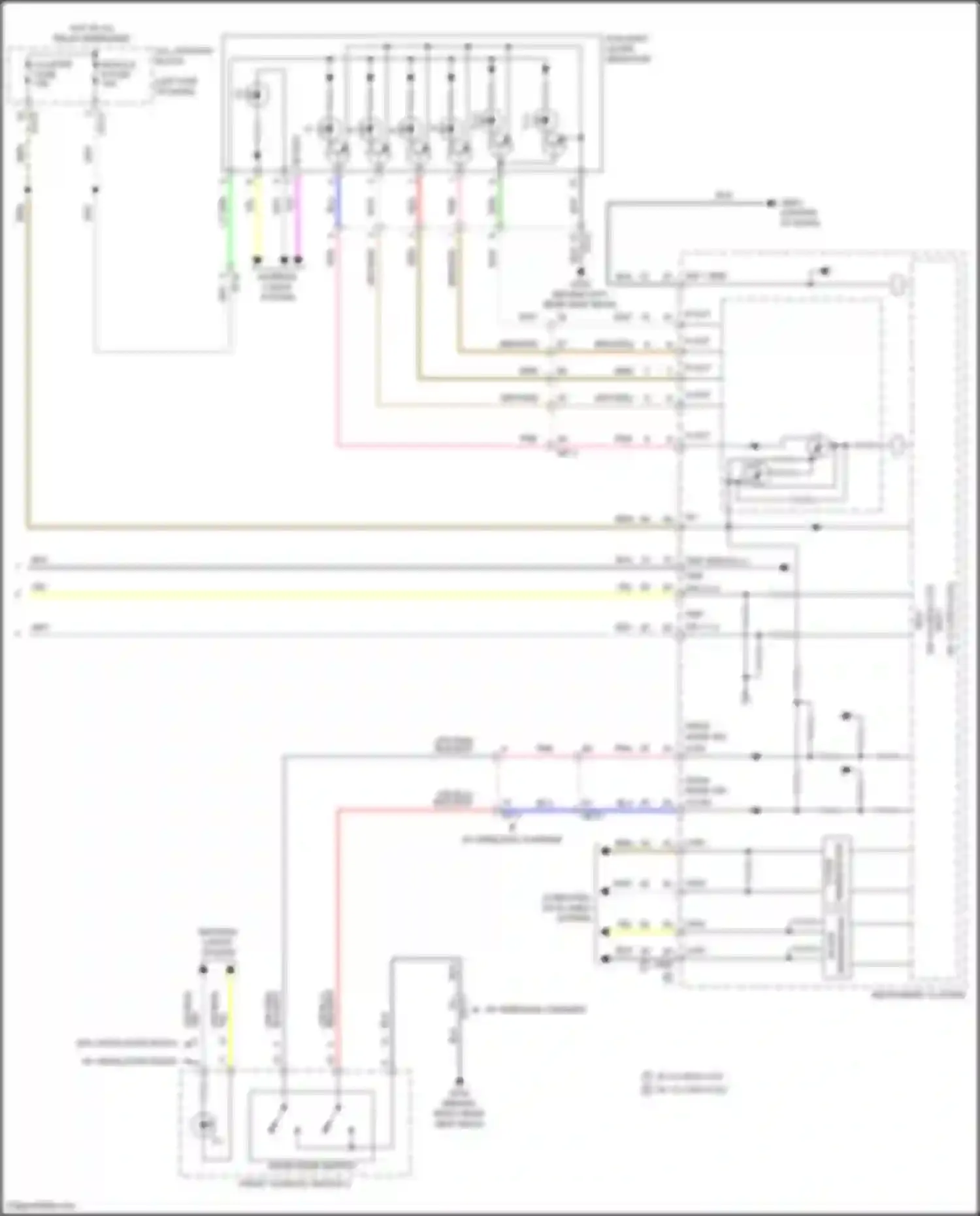 Wiring diagram sig 1 gnd for Kia K5 III facelift (2023-2024) (1 of 3)