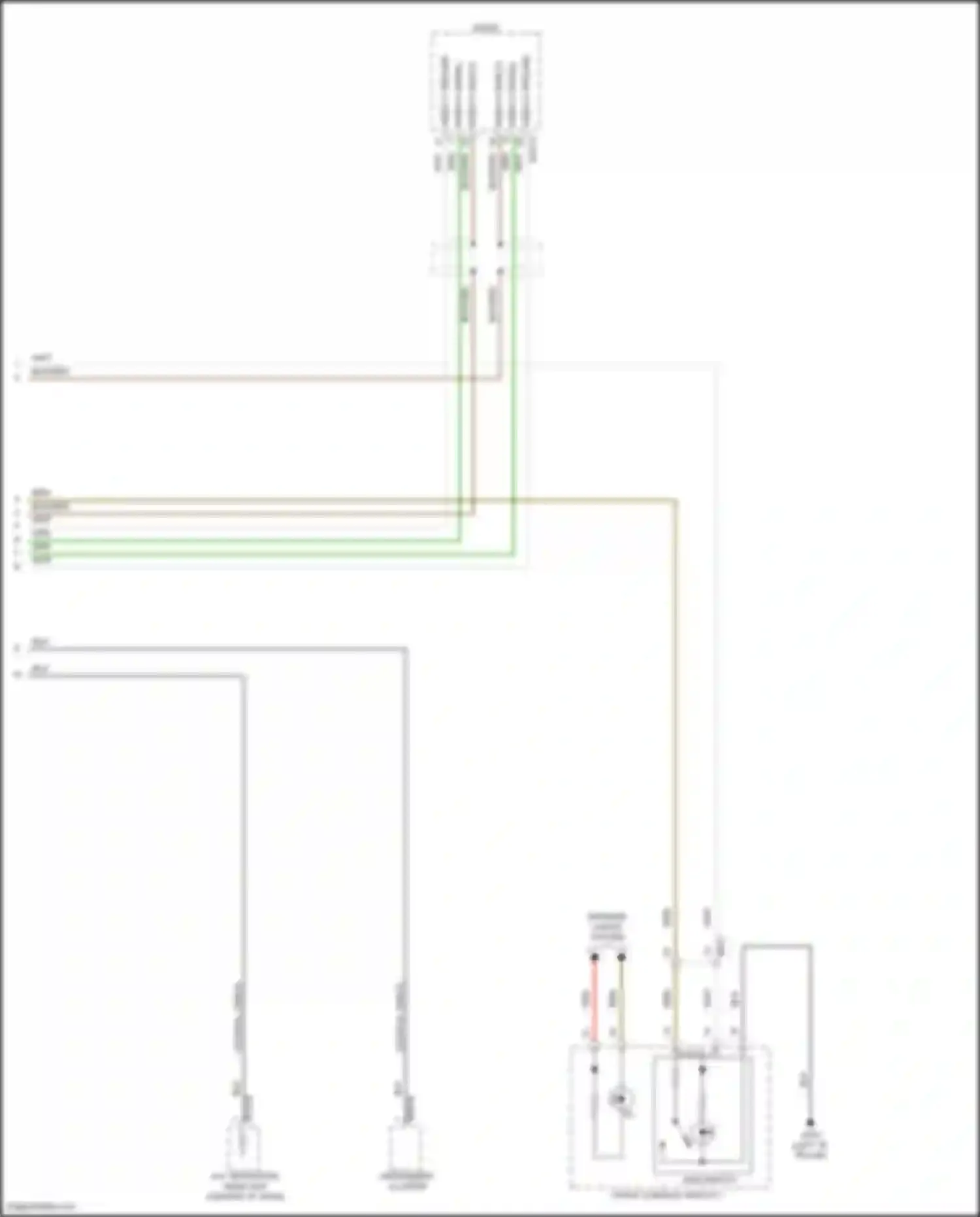 Wiring diagram video-y signal for Kia K5 III facelift (2023-2024) (1 of 1)