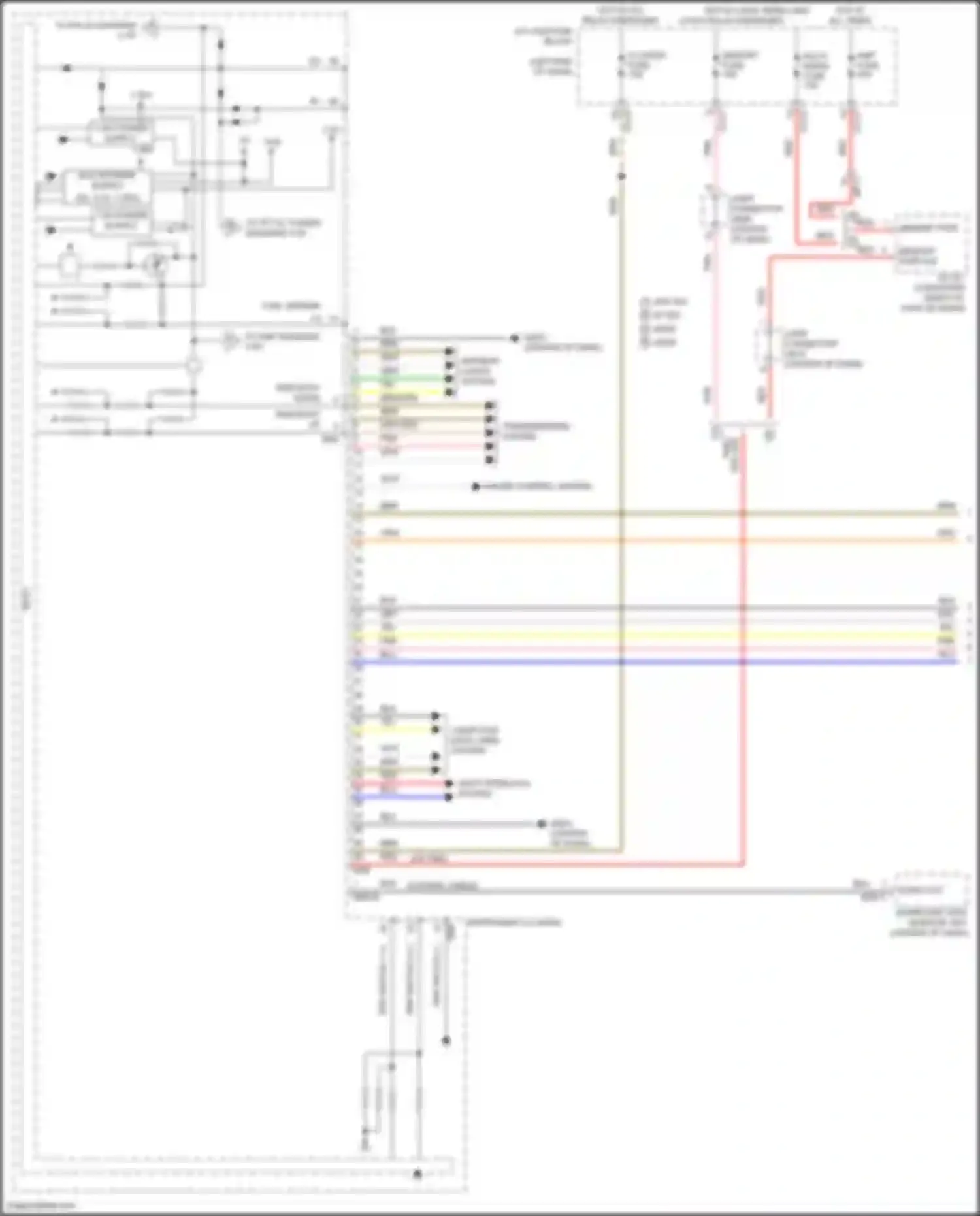 Wiring diagram w/ isg for Kia K5 III facelift (2023-2024) (3 of 17)
