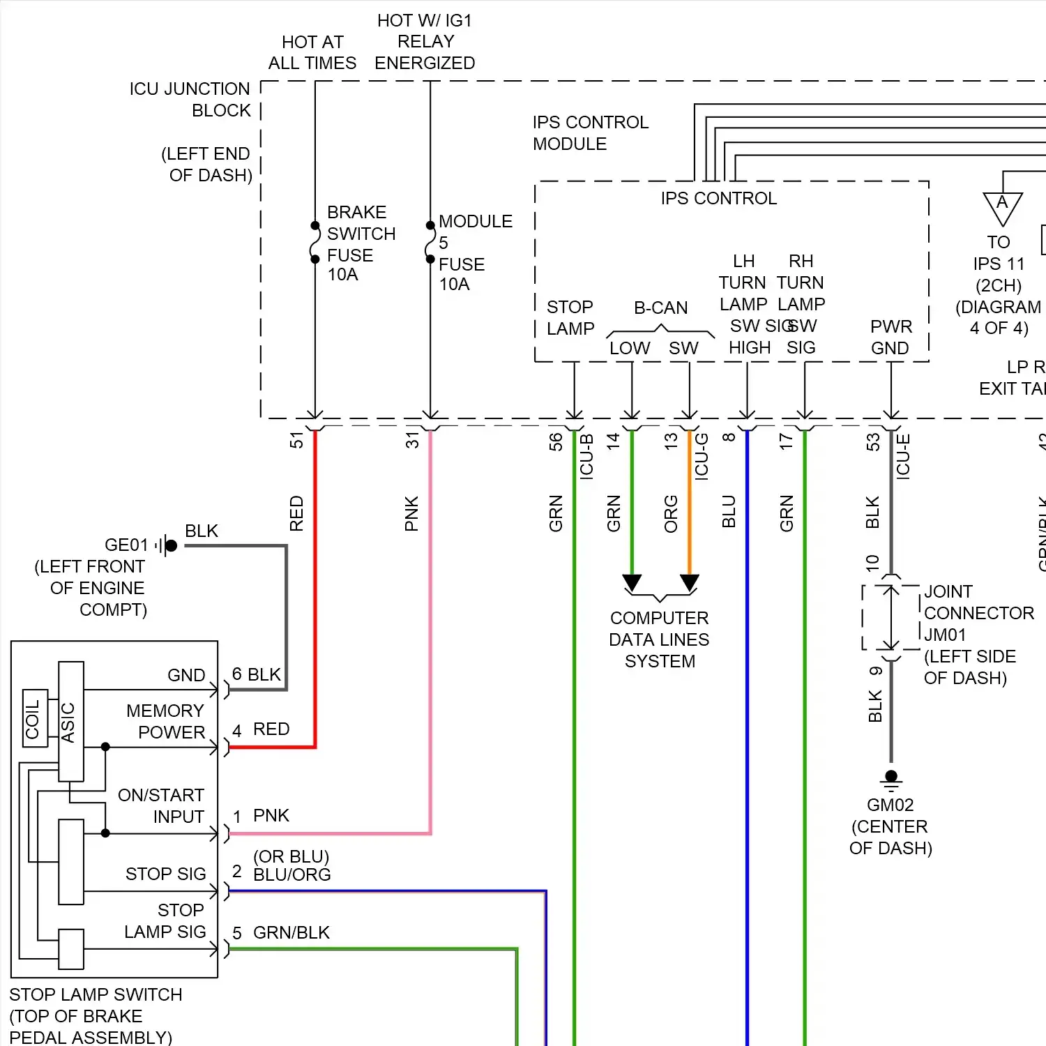 demo - Exterior lamps circuit (1 of 4) Exterior lamps circuit (1 of 4)