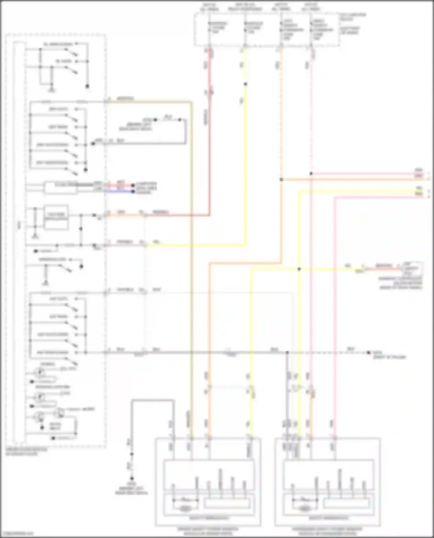 Wiring diagram ast auto up for Kia K5 III (2019-2023) (1 of 1)