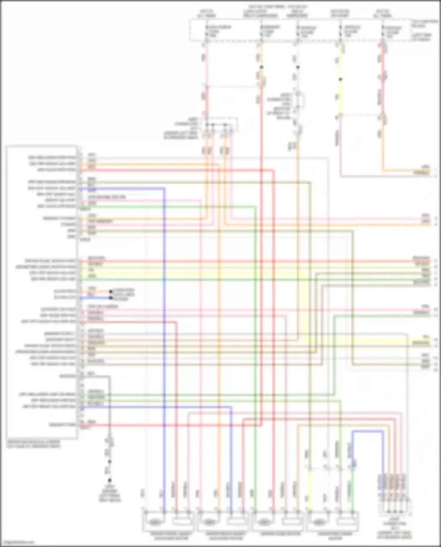 Wiring diagram b-can high for Kia K5 III (2019-2023) (27 of 33)