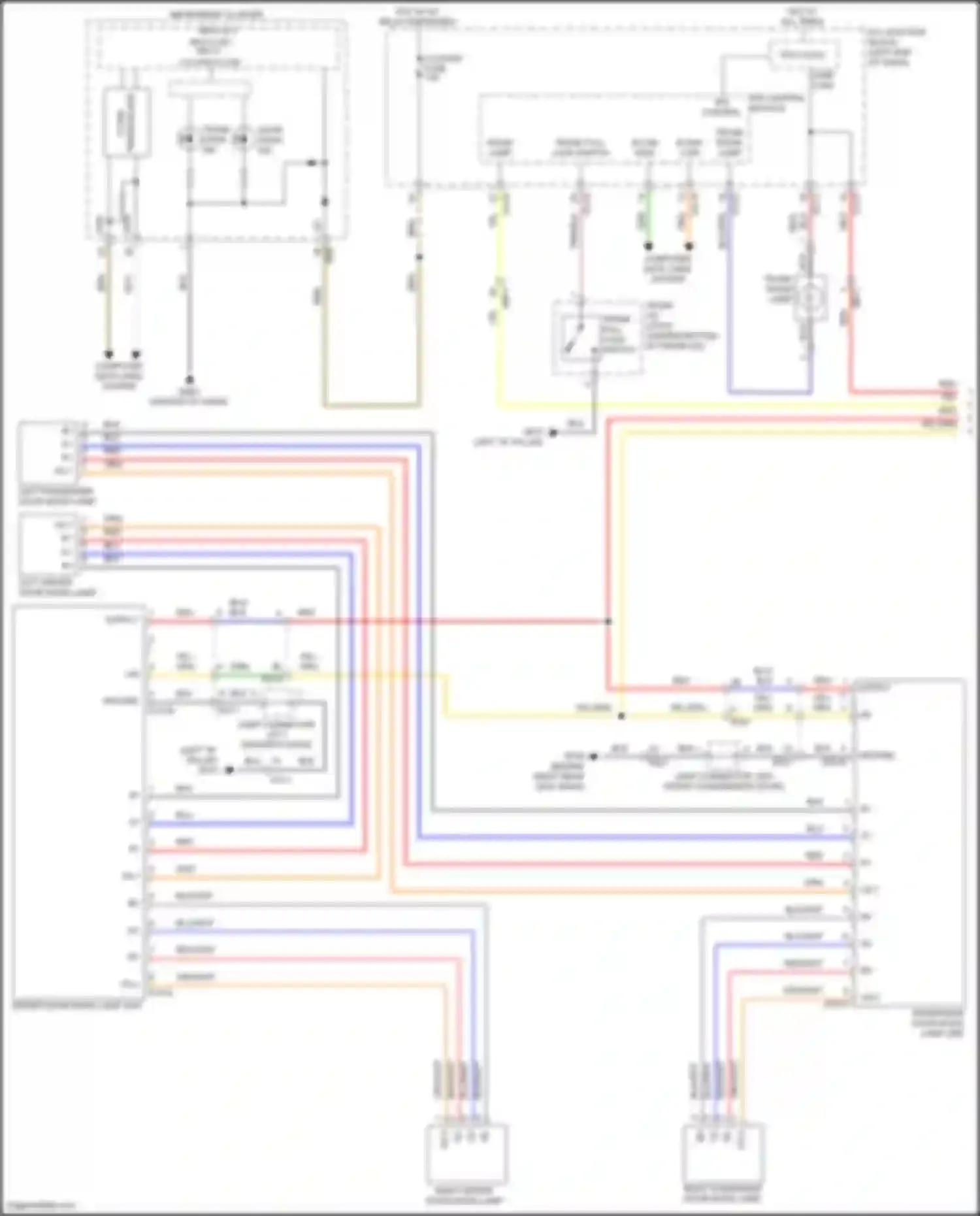 Wiring diagram b-can high for Kia K5 III (2019-2023) (12 of 33)