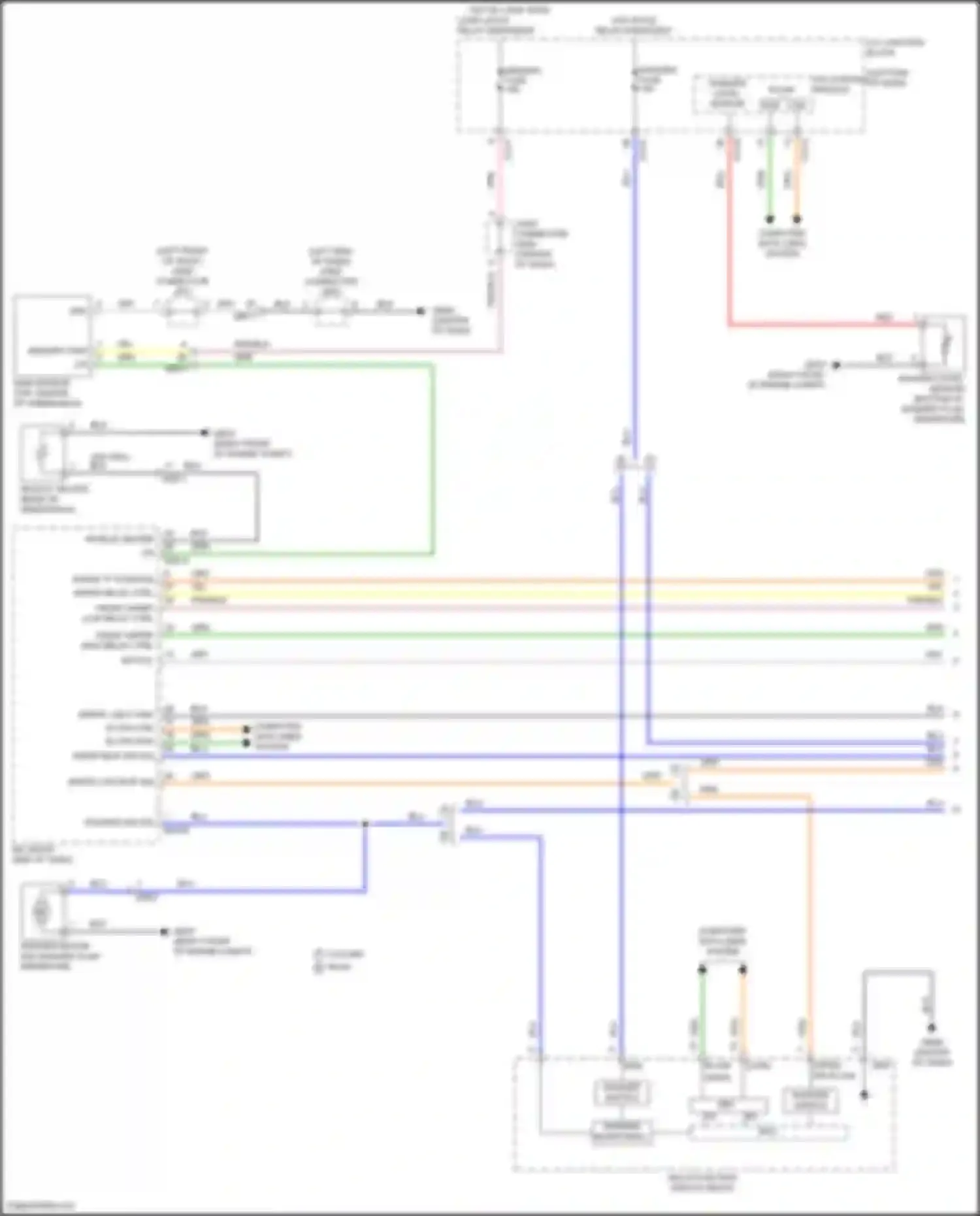 Wiring diagram b-can high for Kia K5 III (2019-2023) (30 of 33)