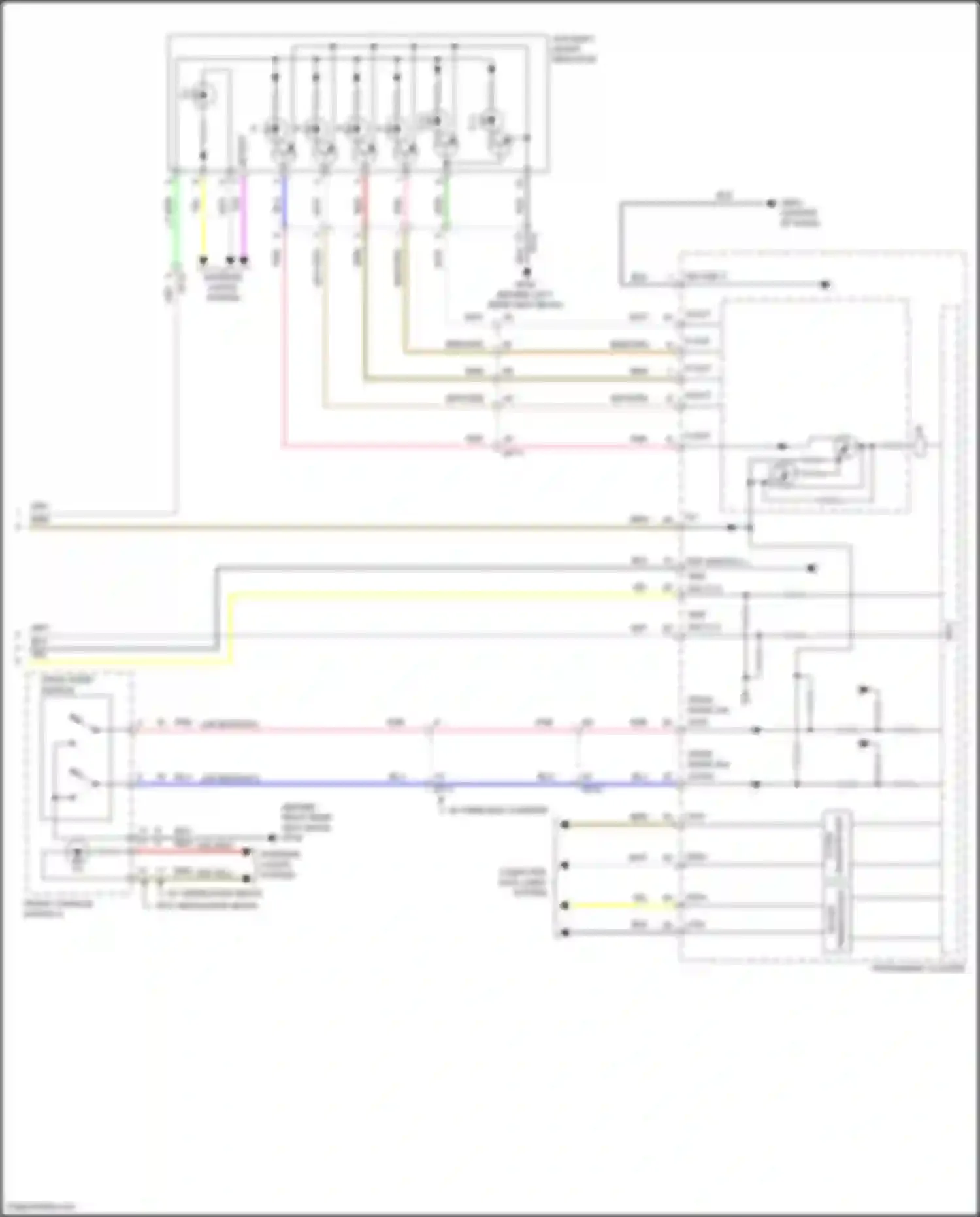 Wiring diagram blu for Kia K5 III (2019-2023) (123 of 133)