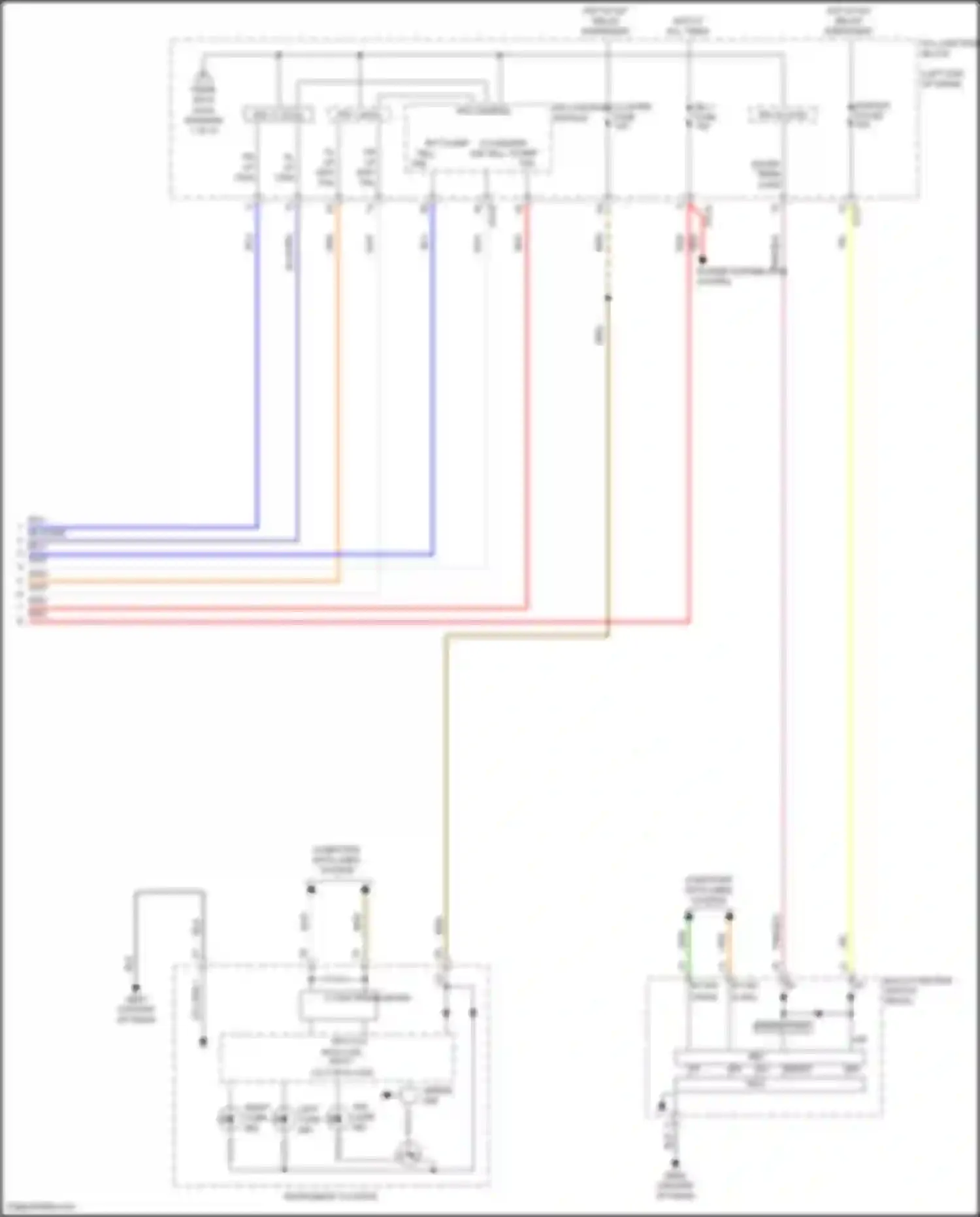 Wiring diagram c-can transceiver for Kia K5 III (2019-2023) (4 of 11)