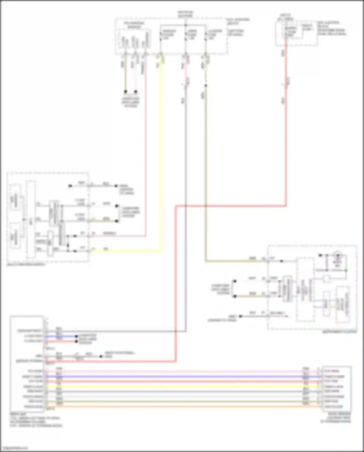 Wiring diagram computer data lines system for Kia K5 III (2019-2023) (5 of 92)