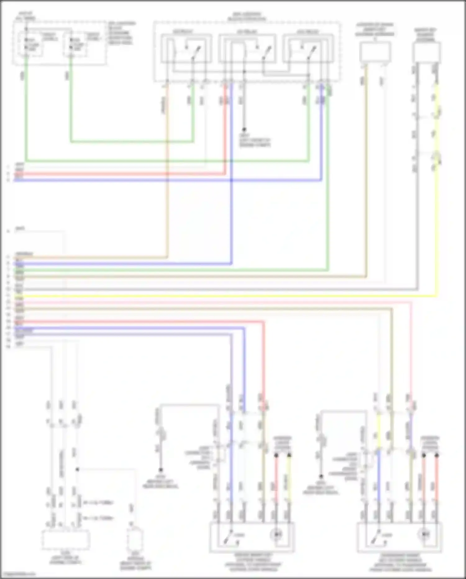 Wiring diagram e/r junction block for Kia K5 III (2019-2023) (19 of 36)