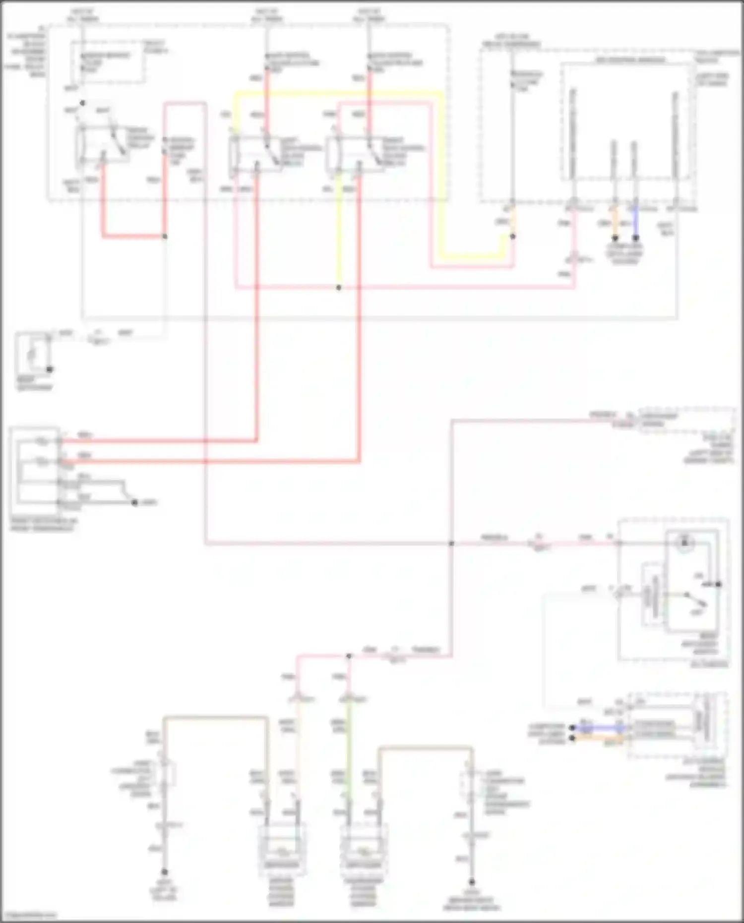 Wiring diagram e/r junction block for Kia K5 III (2019-2023) (15 of 36)