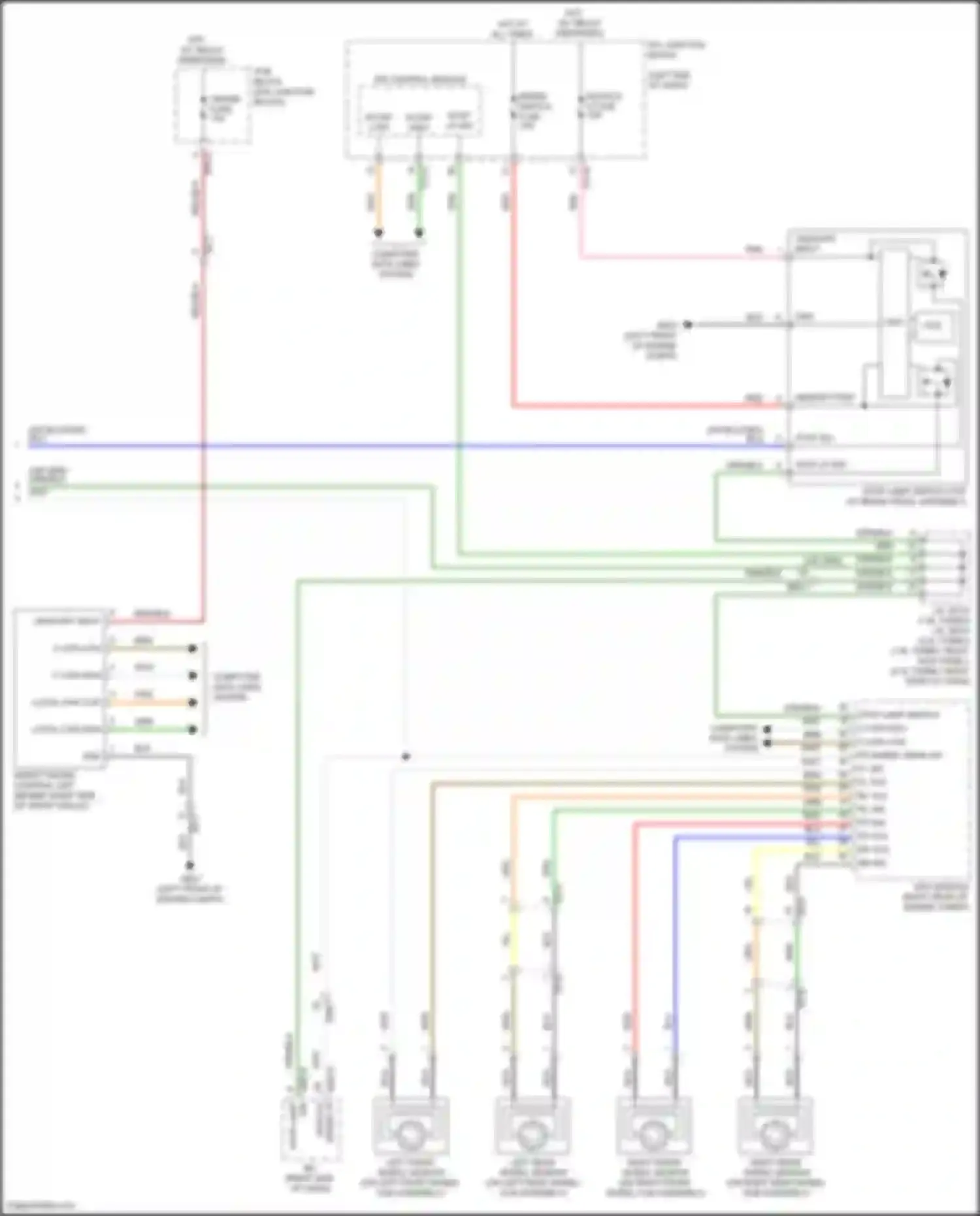 Wiring diagram fr sig for Kia K5 III (2019-2023) (1 of 1)