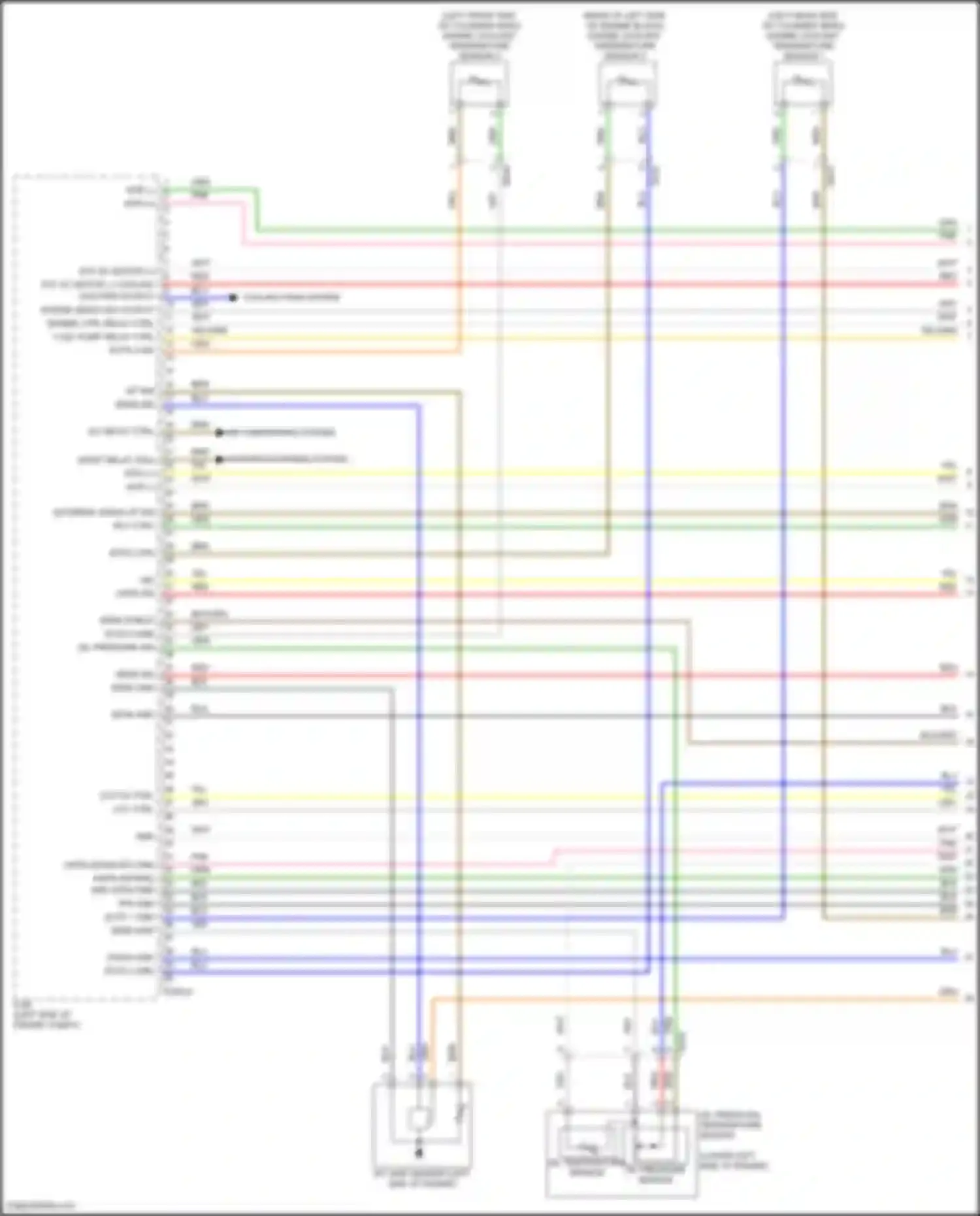 Wiring diagram fuel pump relay ctrl for Kia K5 III (2019-2023) (1 of 1)