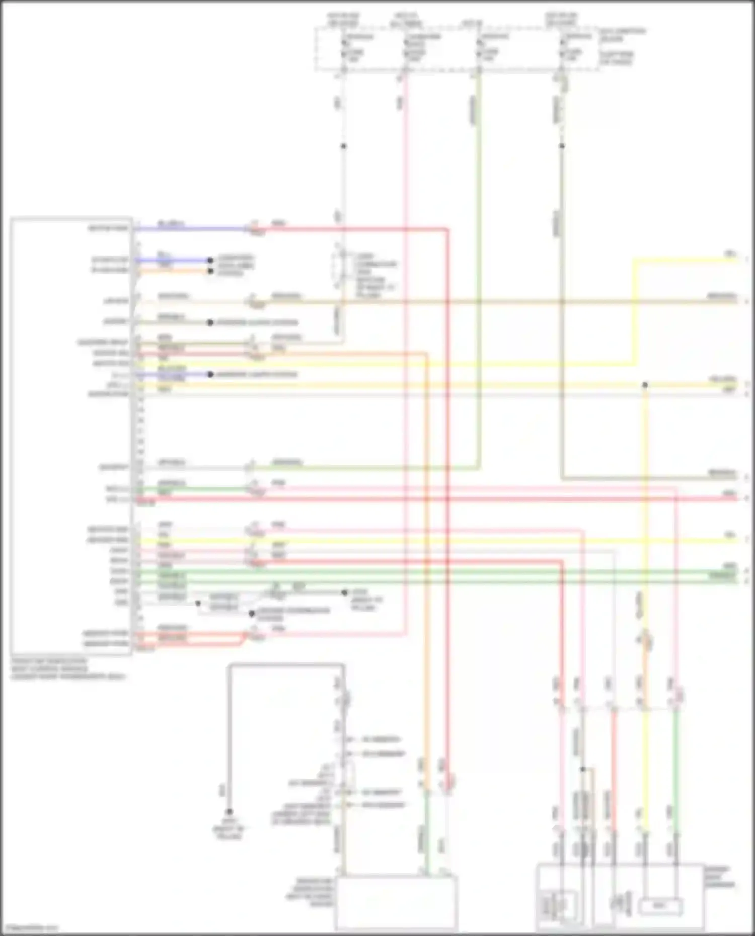 Wiring diagram grn/org for Kia K5 III (2019-2023) (20 of 25)