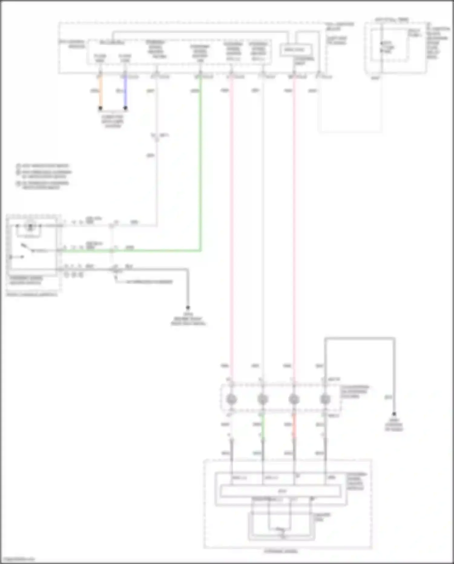 Wiring diagram heater pad for Kia K5 III (2019-2023) (1 of 1)