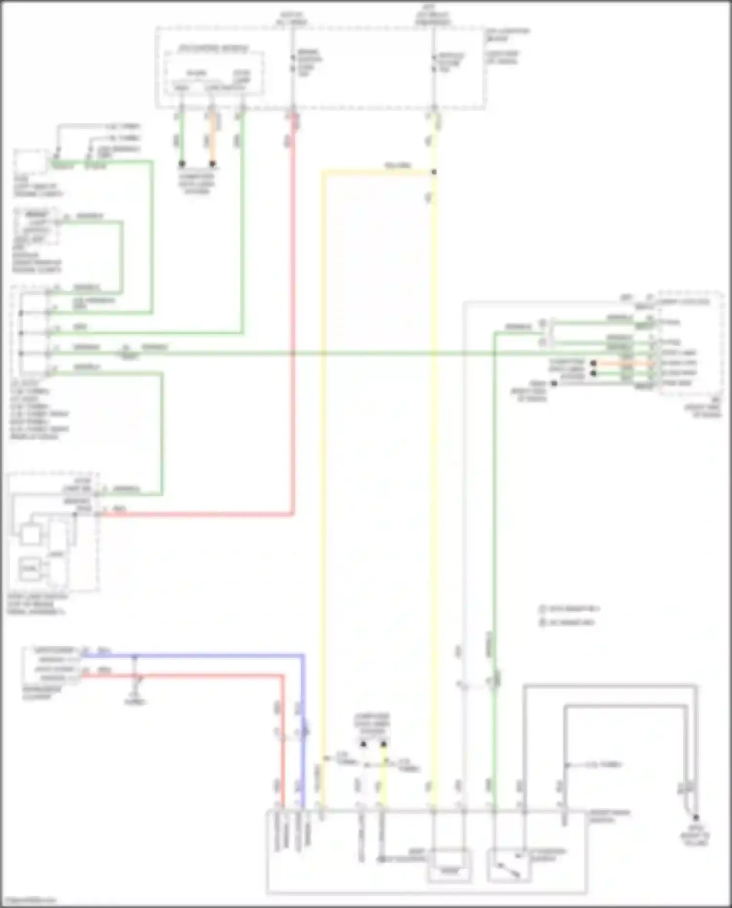 Wiring diagram icu-b for Kia K5 III (2019-2023) (20 of 31)