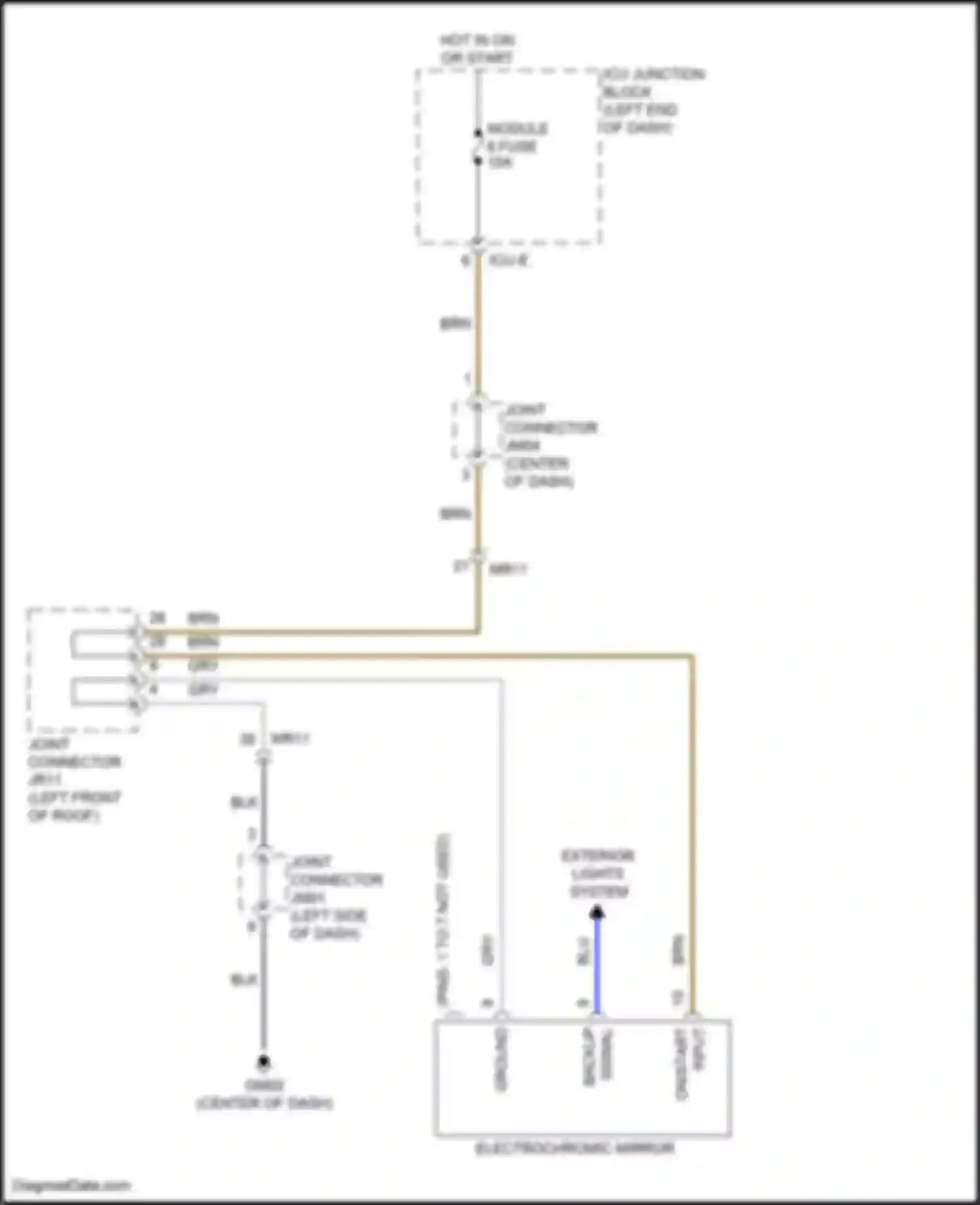 Wiring diagram icu-e for Kia K5 III (2019-2023) (23 of 61)