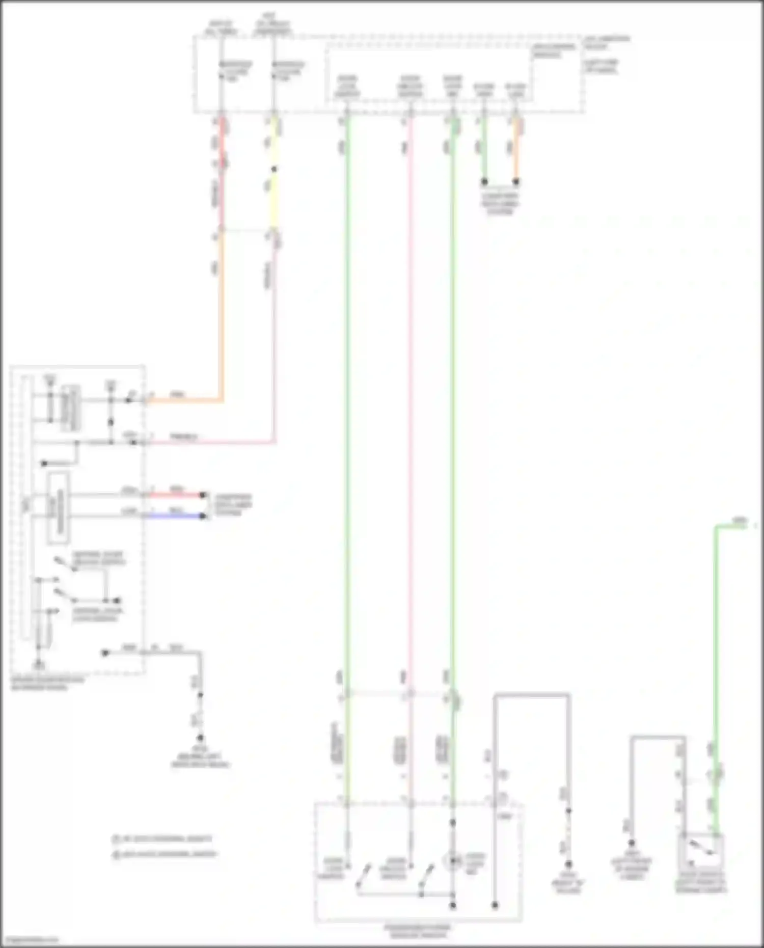 Wiring diagram icu junction block for Kia K5 III (2019-2023) (21 of 85)