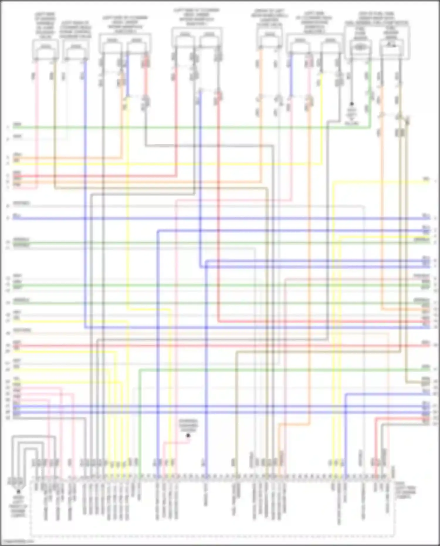 Wiring diagram ign coil ctrl cyl 4 for Kia K5 III (2019-2023) (1 of 1)