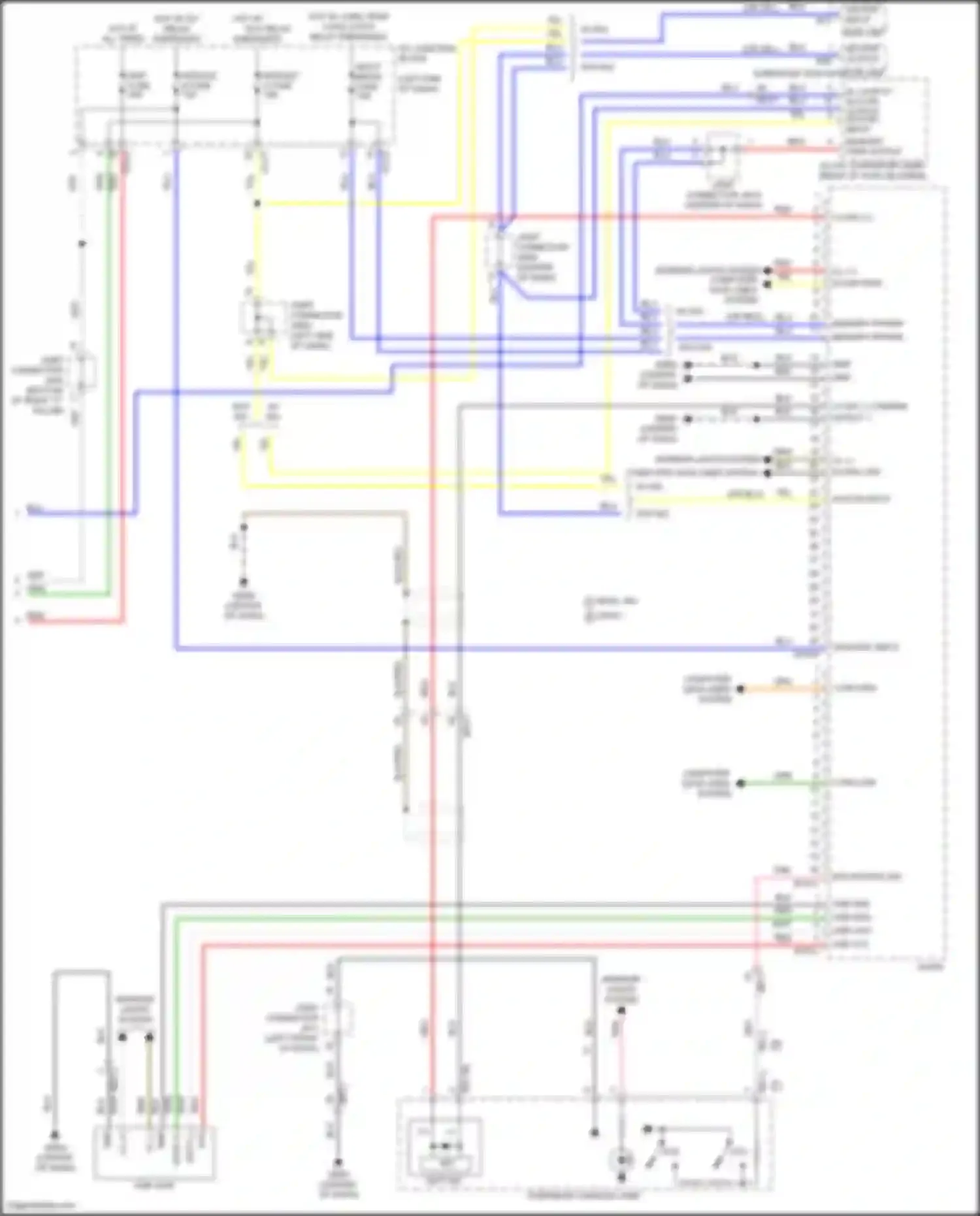 Wiring diagram memory pwr output for Kia K5 III (2019-2023) (4 of 4)