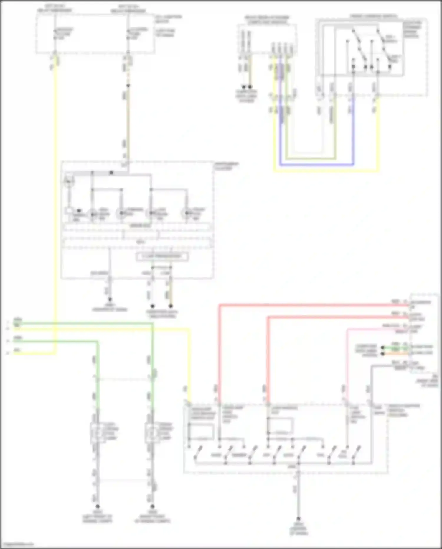 Wiring diagram module 6 fuse for Kia K5 III (2019-2023) (12 of 15)