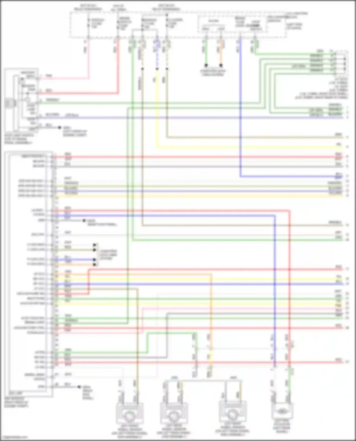 Wiring diagram module 7 fuse for Kia K5 III (2019-2023) (2 of 8)