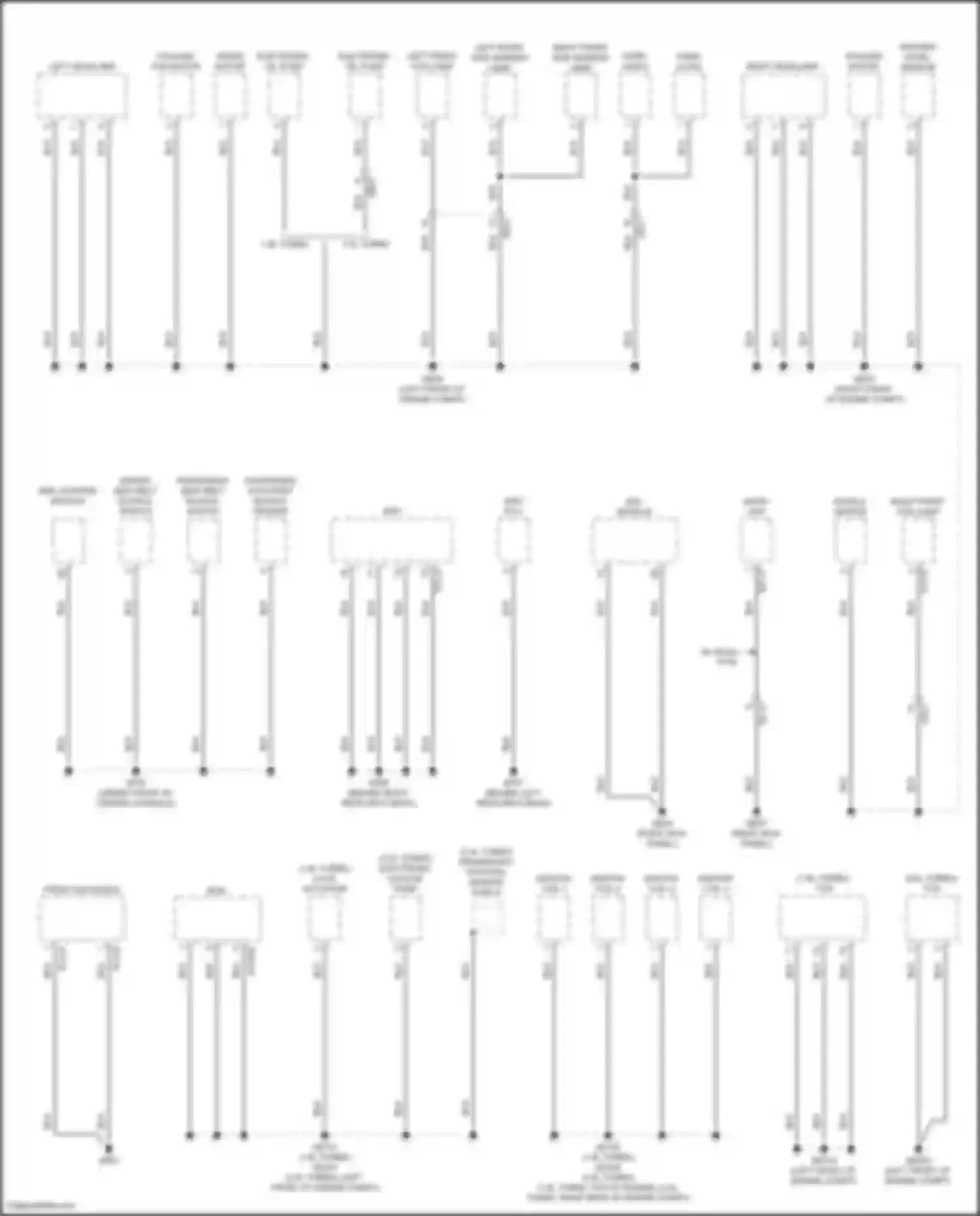 Wiring diagram right front fog lamp for Kia K5 III (2019-2023) (2 of 4)