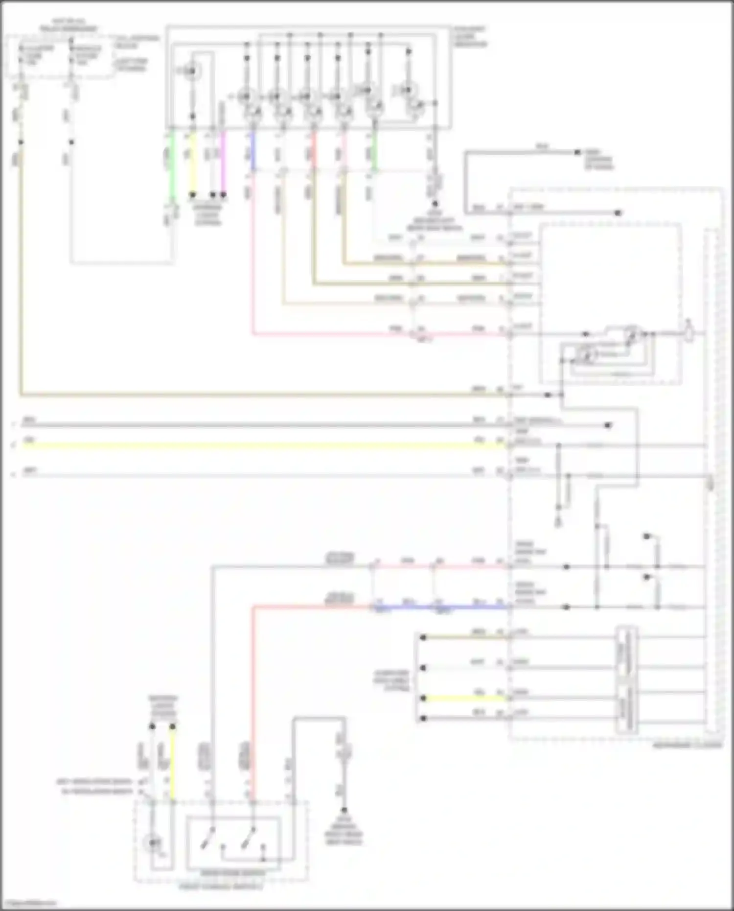 Wiring diagram sig 1 gnd for Kia K5 III (2019-2023) (1 of 3)