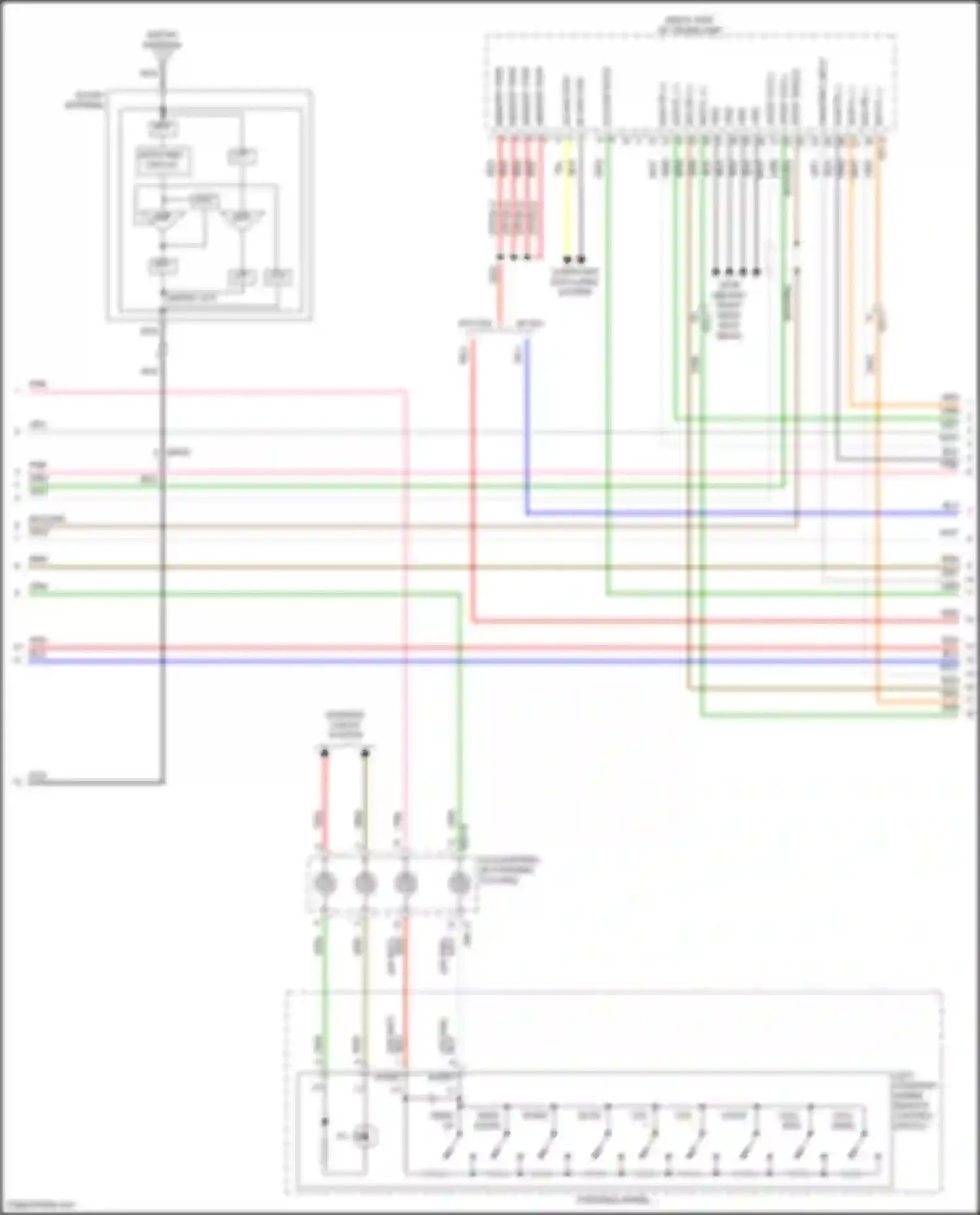 Wiring diagram steering wheel) for Kia K5 III (2019-2023) (18 of 18)