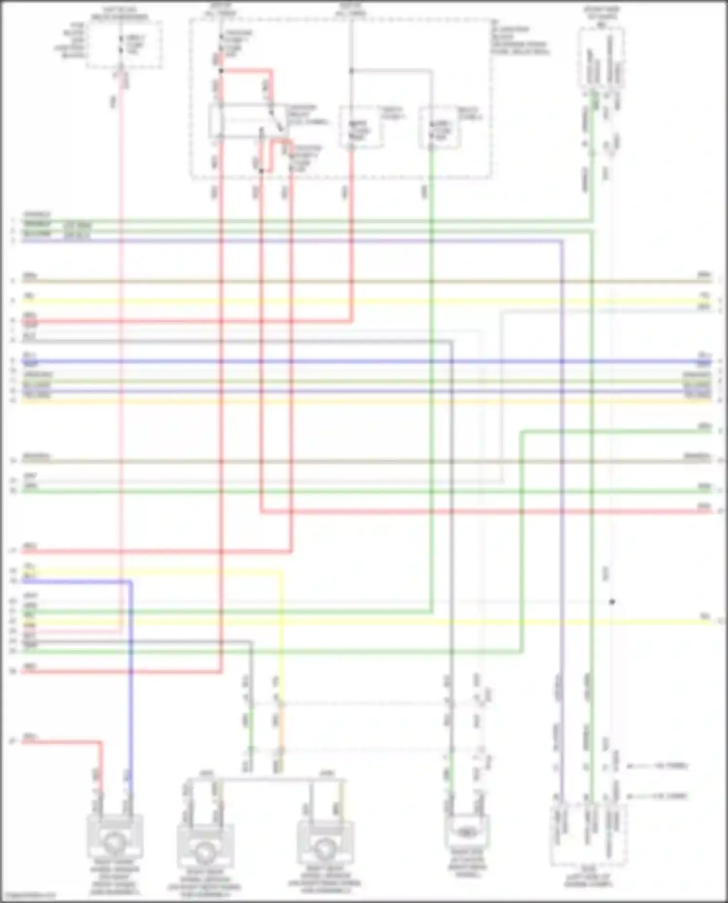 Wiring diagram vacuum relay for Kia K5 III (2019-2023) (1 of 2)