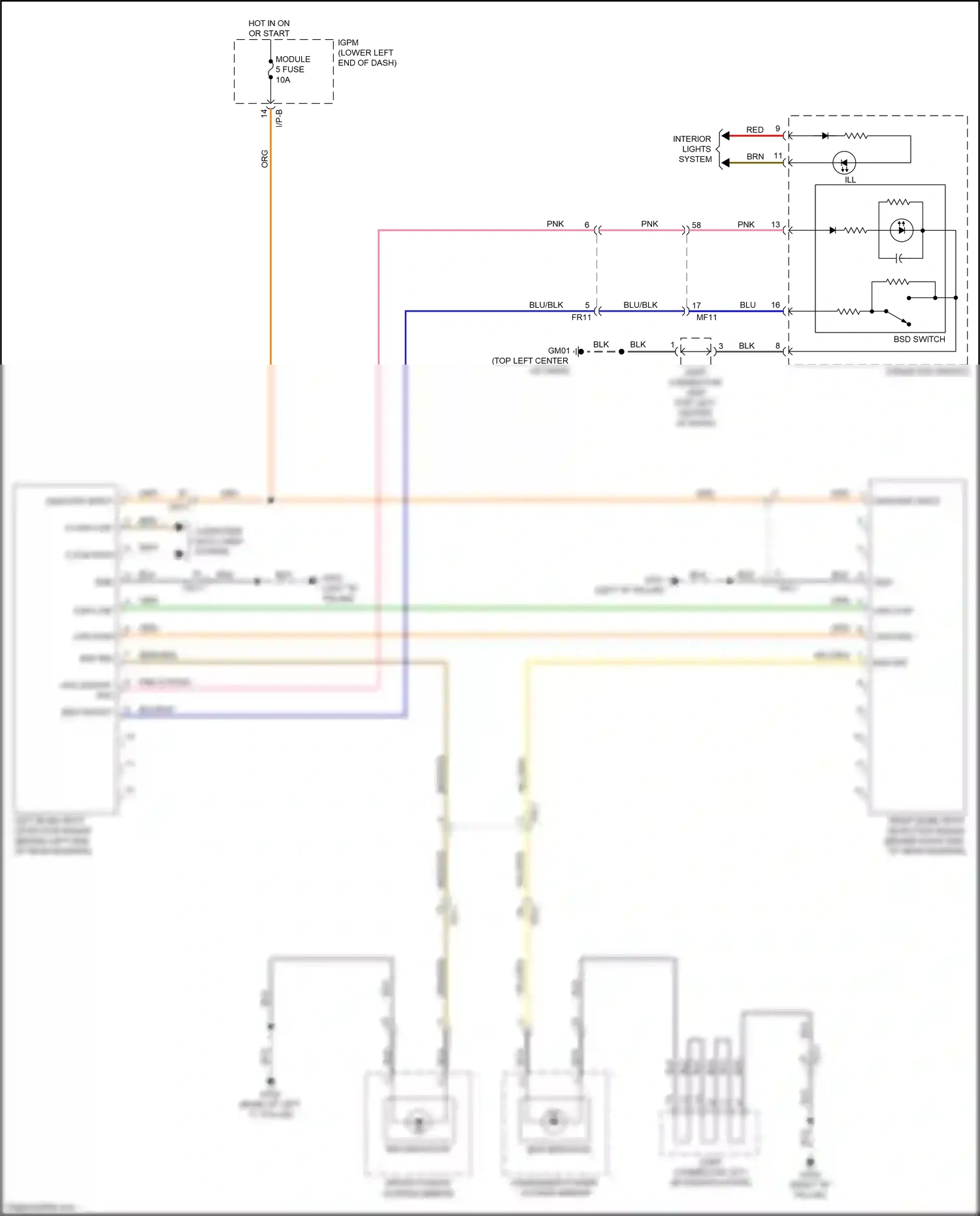 Kia K7 II (2016-2021) blu wiring diagram  (21 of 114)