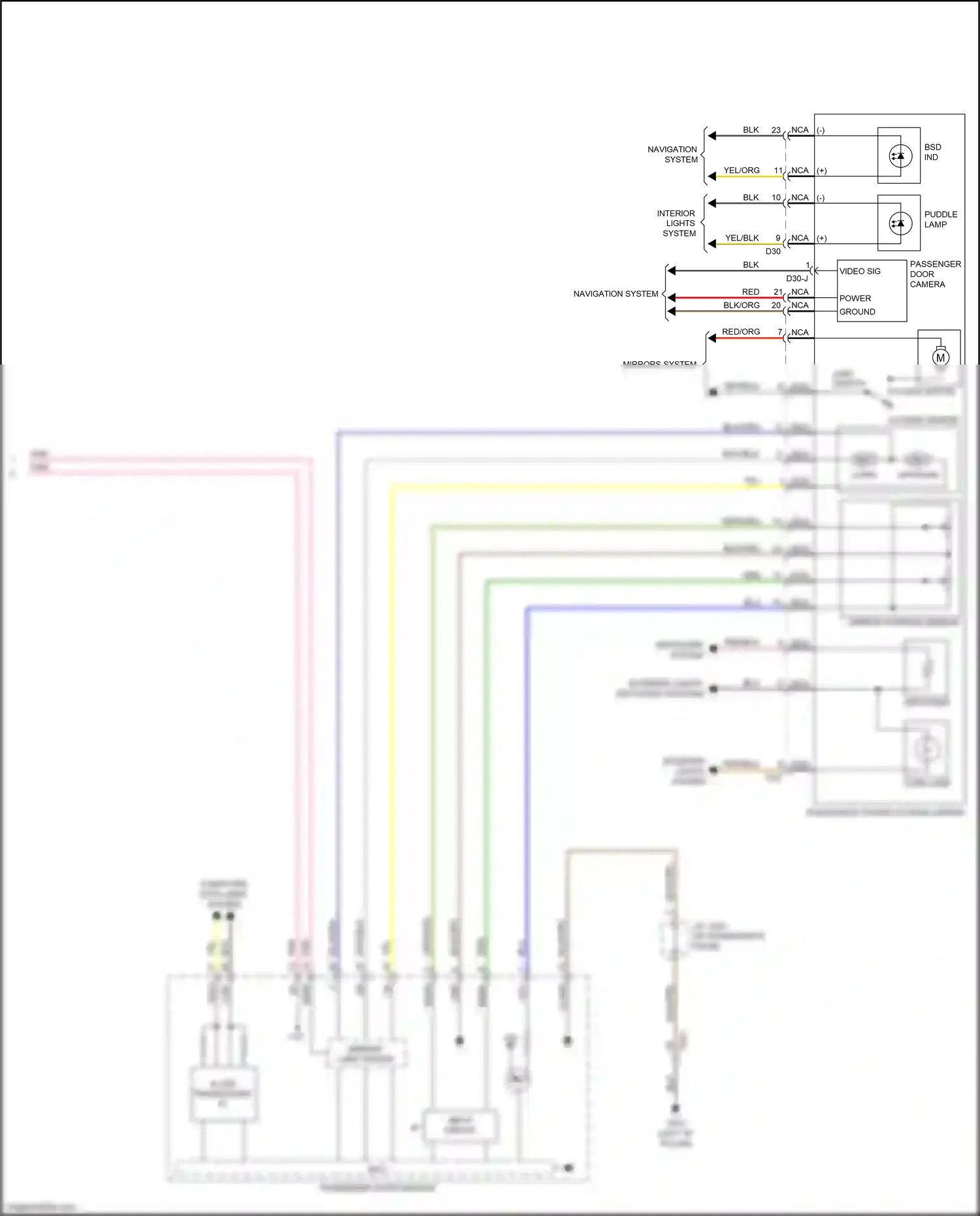 Kia K7 II (2016-2021) blu wiring diagram  (54 of 114)