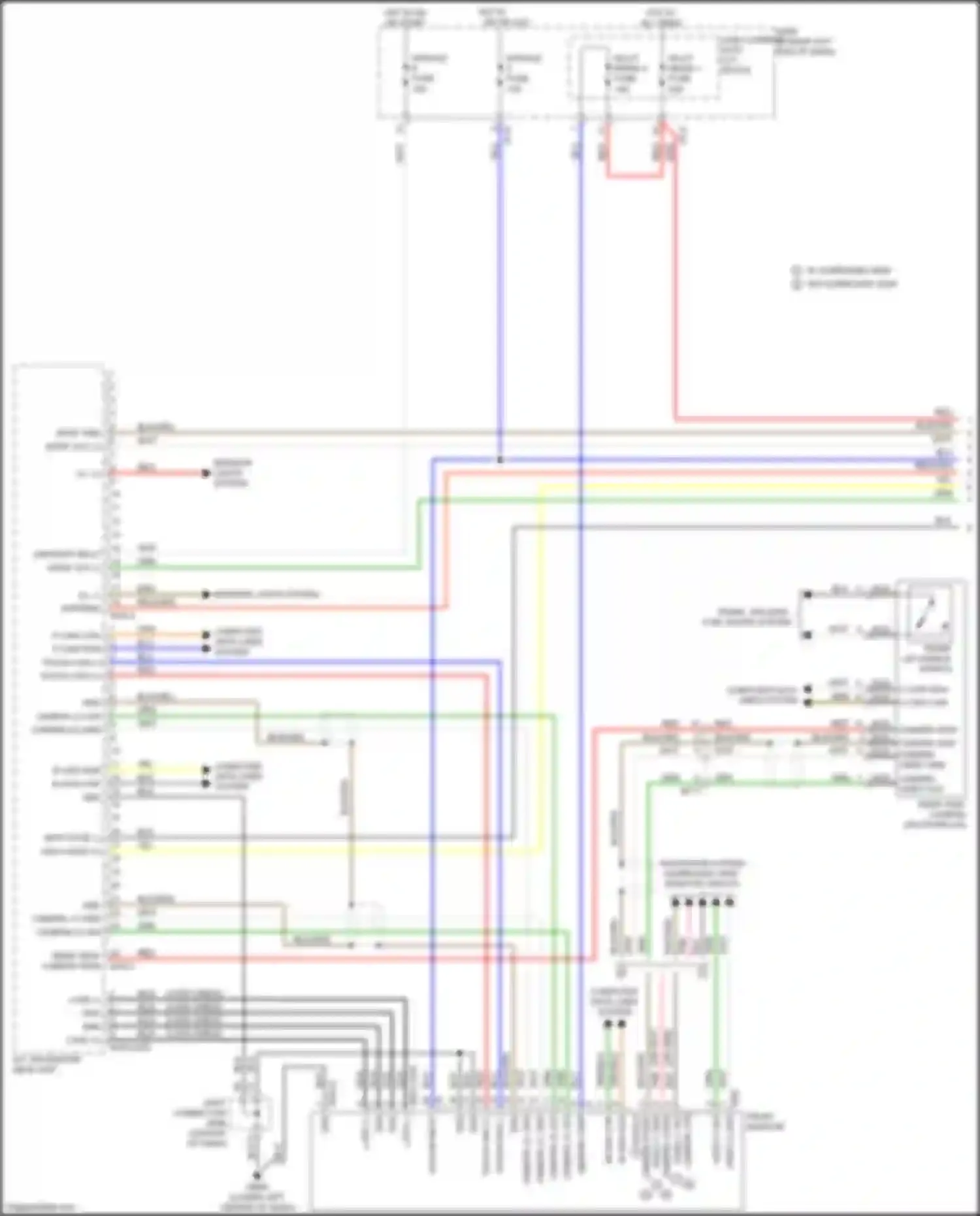 Wiring diagram c-can low for Kia K7 II (2016-2021) (15 of 20)