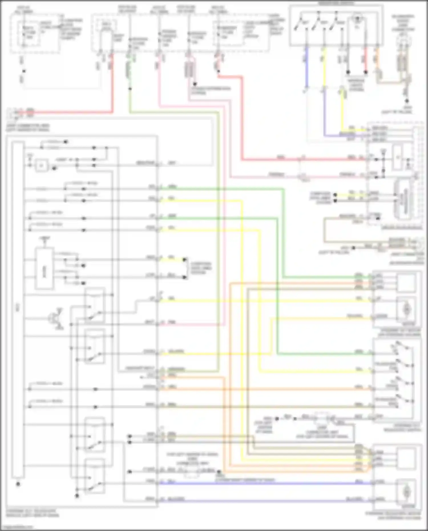 Wiring diagram e/r junction block for Kia K7 II (2016-2021) (15 of 31)
