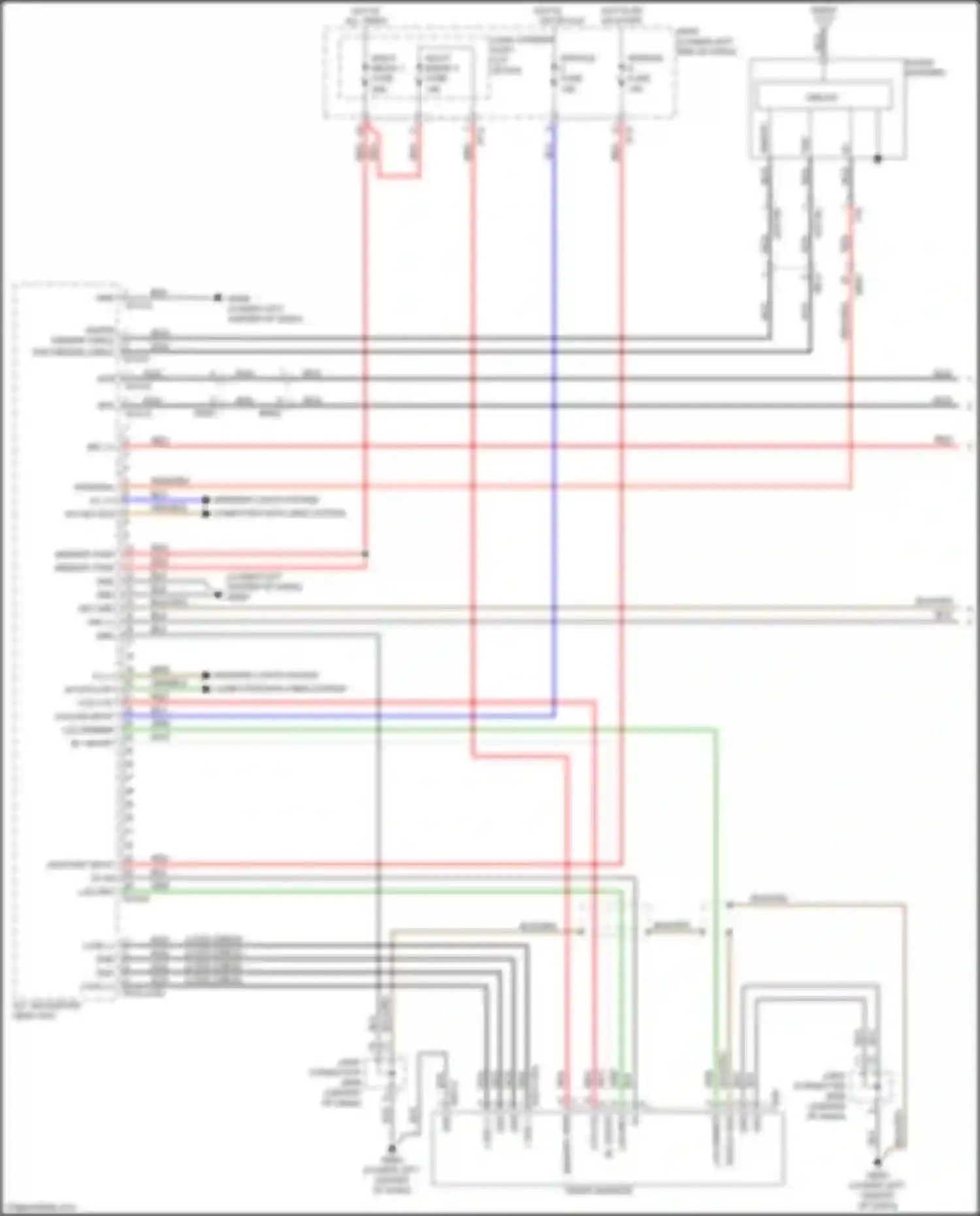 Wiring diagram module 2 fuse for Kia K7 II (2016-2021) (7 of 14)