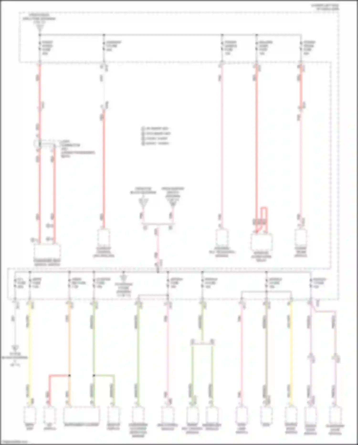 Wiring diagram module 3 fuse for Kia K7 II (2016-2021) (7 of 11)