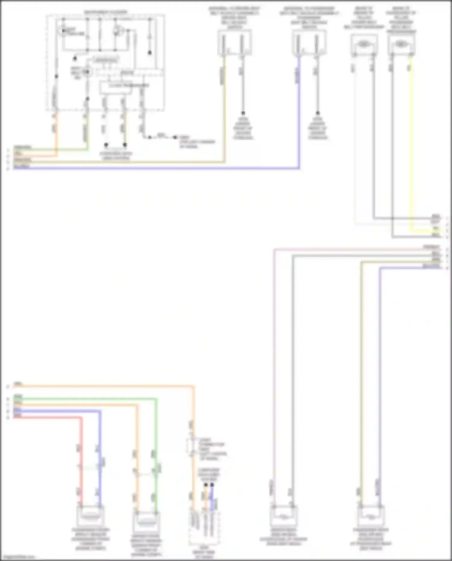 Wiring diagram pnk/blk for Kia K7 II (2016-2021) (36 of 42)