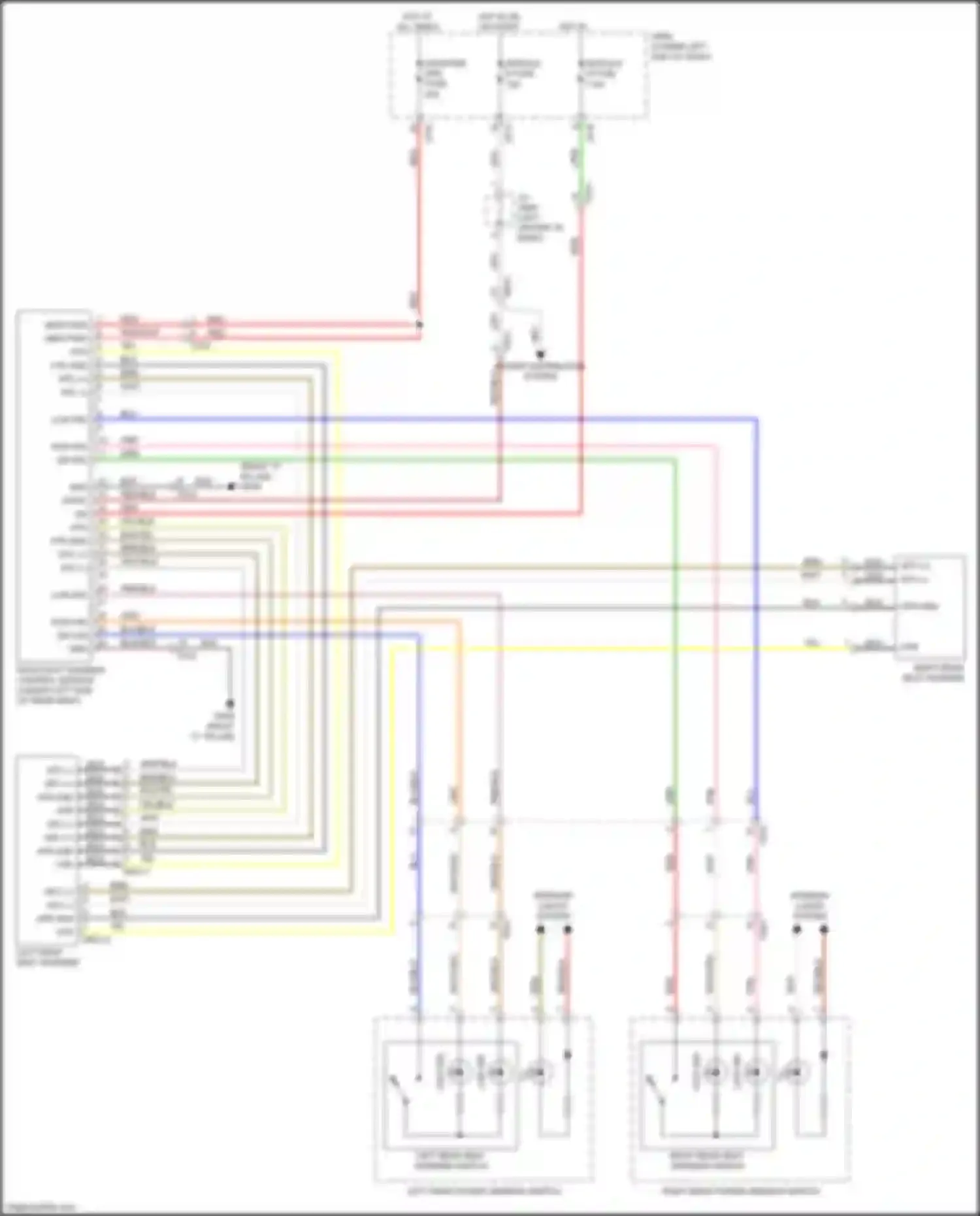 Wiring diagram wht for Kia K7 II (2016-2021) (30 of 118)