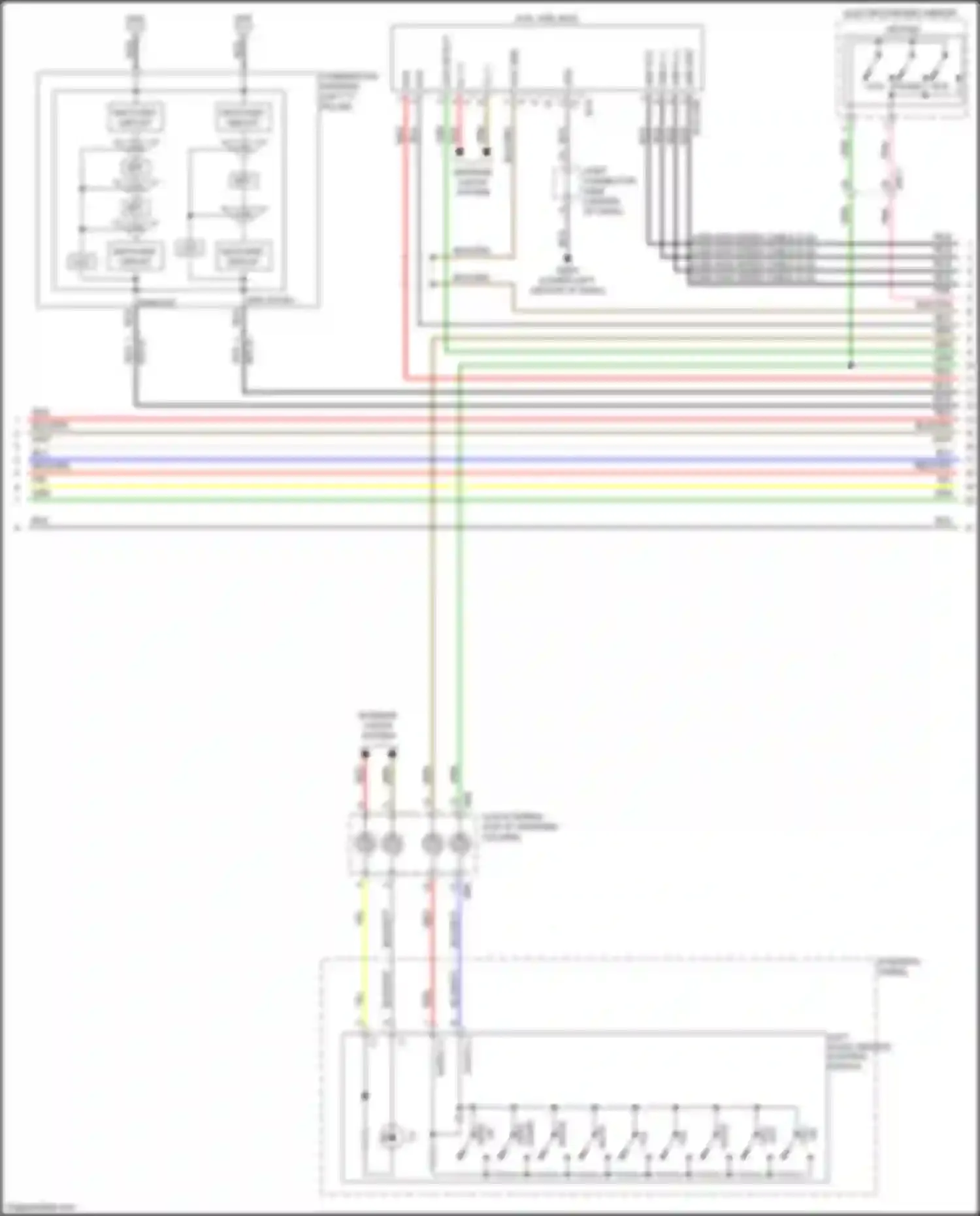 Wiring diagram wht for Kia K7 II (2016-2021) (46 of 118)
