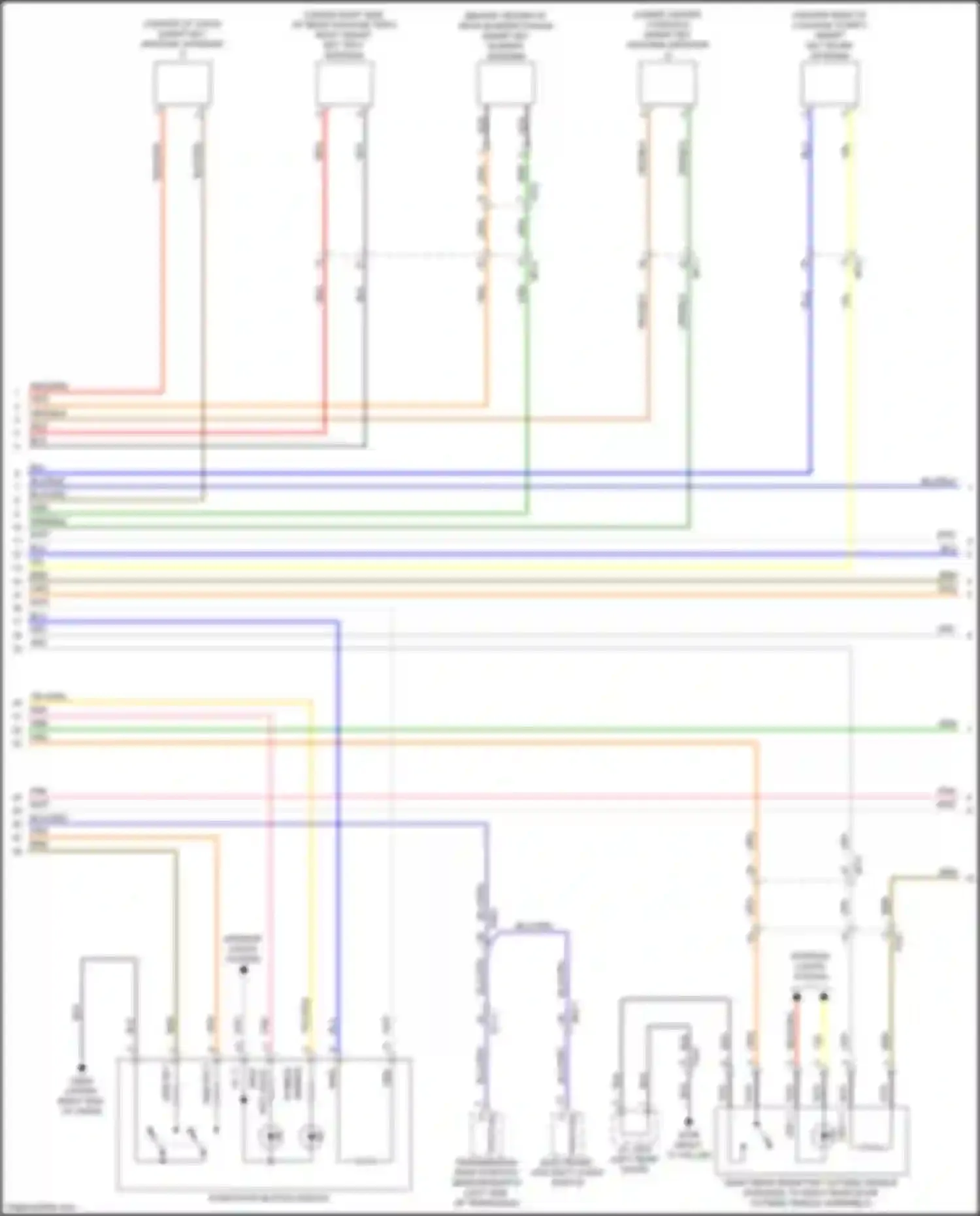 Car Wiring Diagrams for K9 Kia II (2018-2021): Immobilizer circuit (2 of 3)