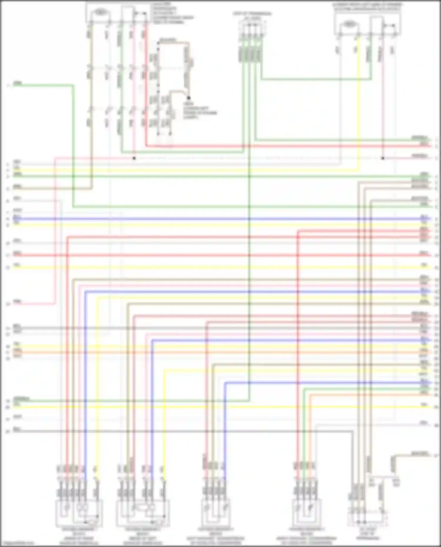 Car Wiring Diagrams for K9 Kia II (2018-2021): Wiring diagram engine performance 3.3l turbo (3 of 9)