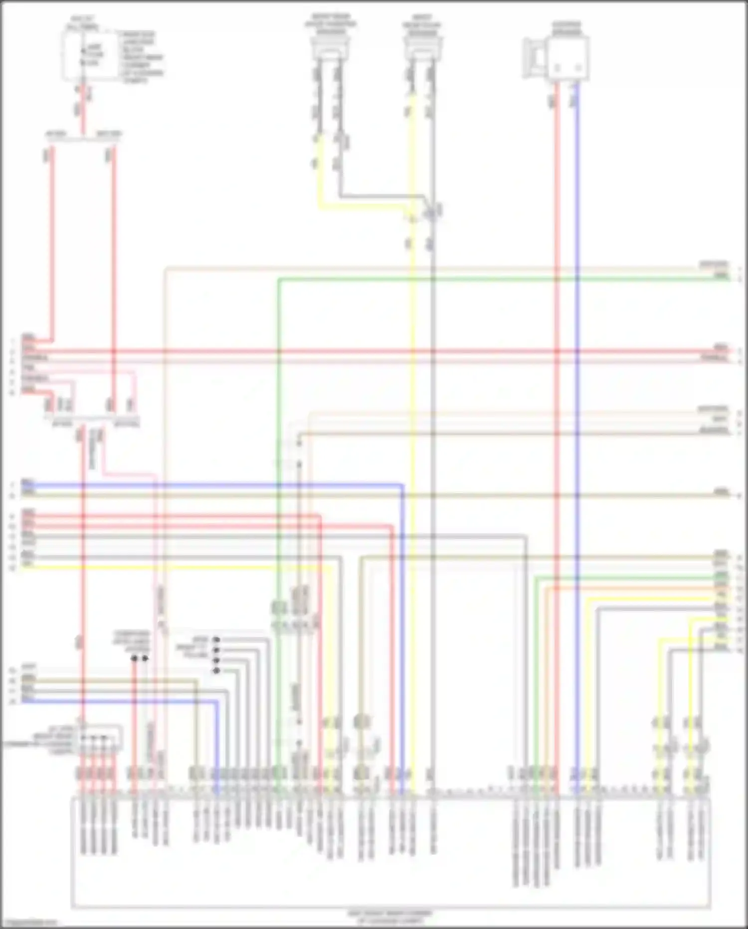 K9 Kia II (2018-2021): Navigation circuit, w/ standard amplifier (6 of 7)