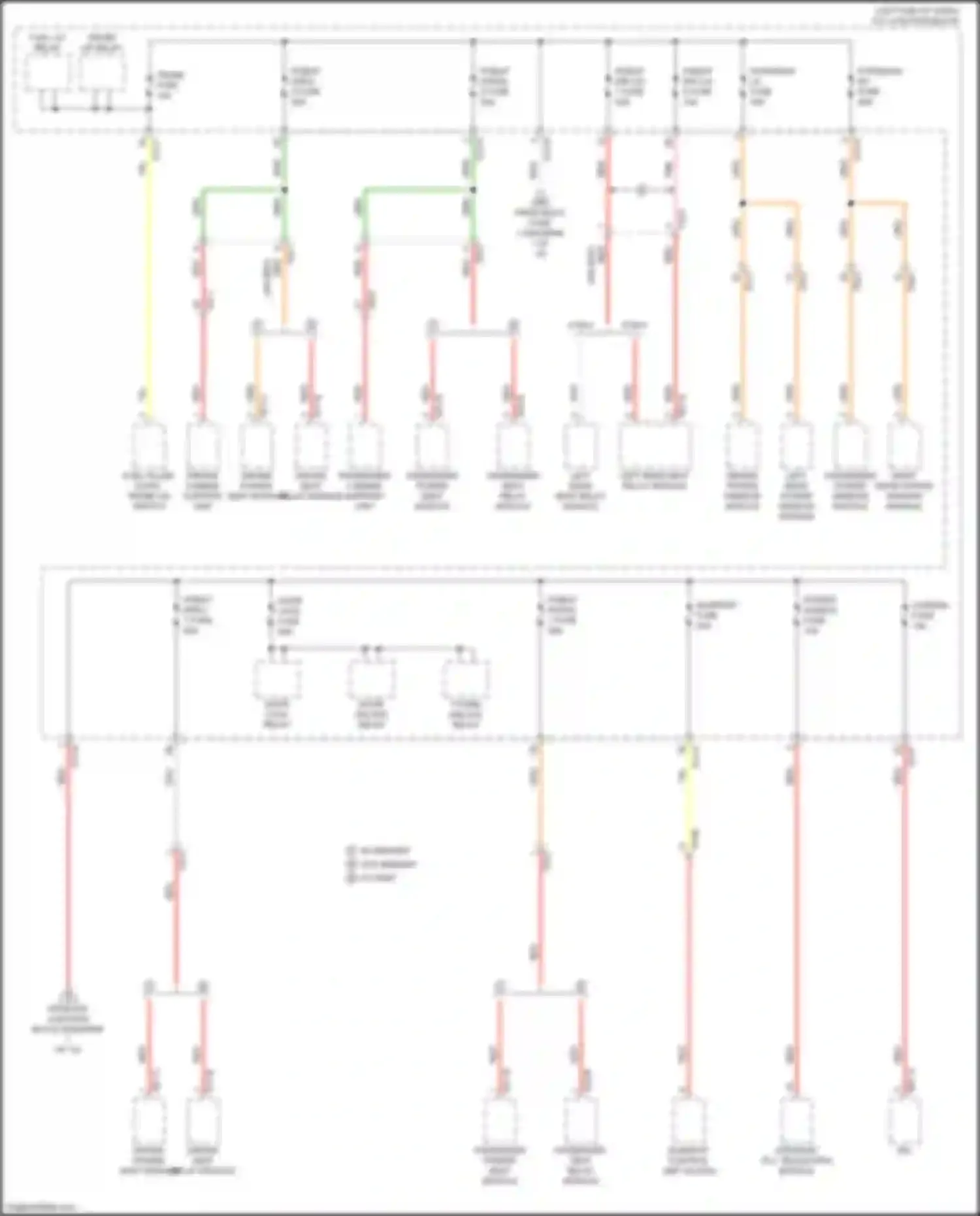 K9 Kia II (2018-2021): Power distribution circuit (7 of 12)
