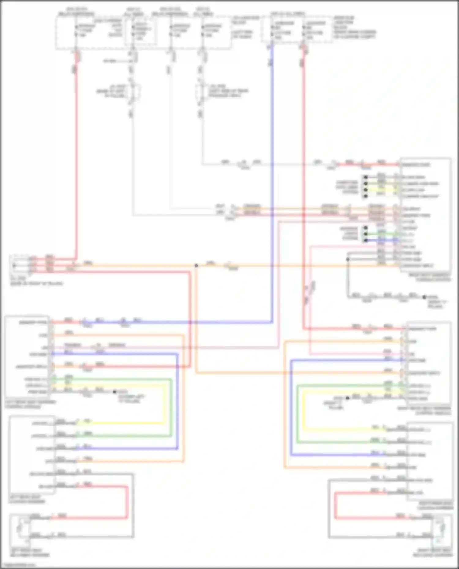 Wiring diagram b-can low for Kia K9 II (2018-2021) (19 of 46)