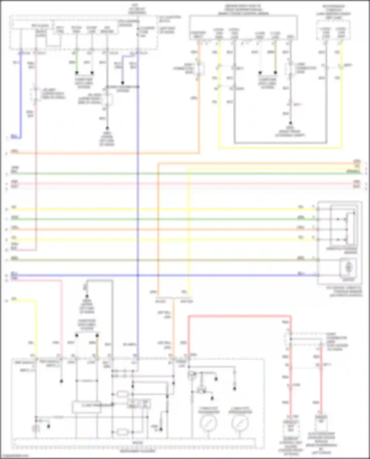 Wiring diagram blk for Kia K9 II (2018-2021) (4 of 165)