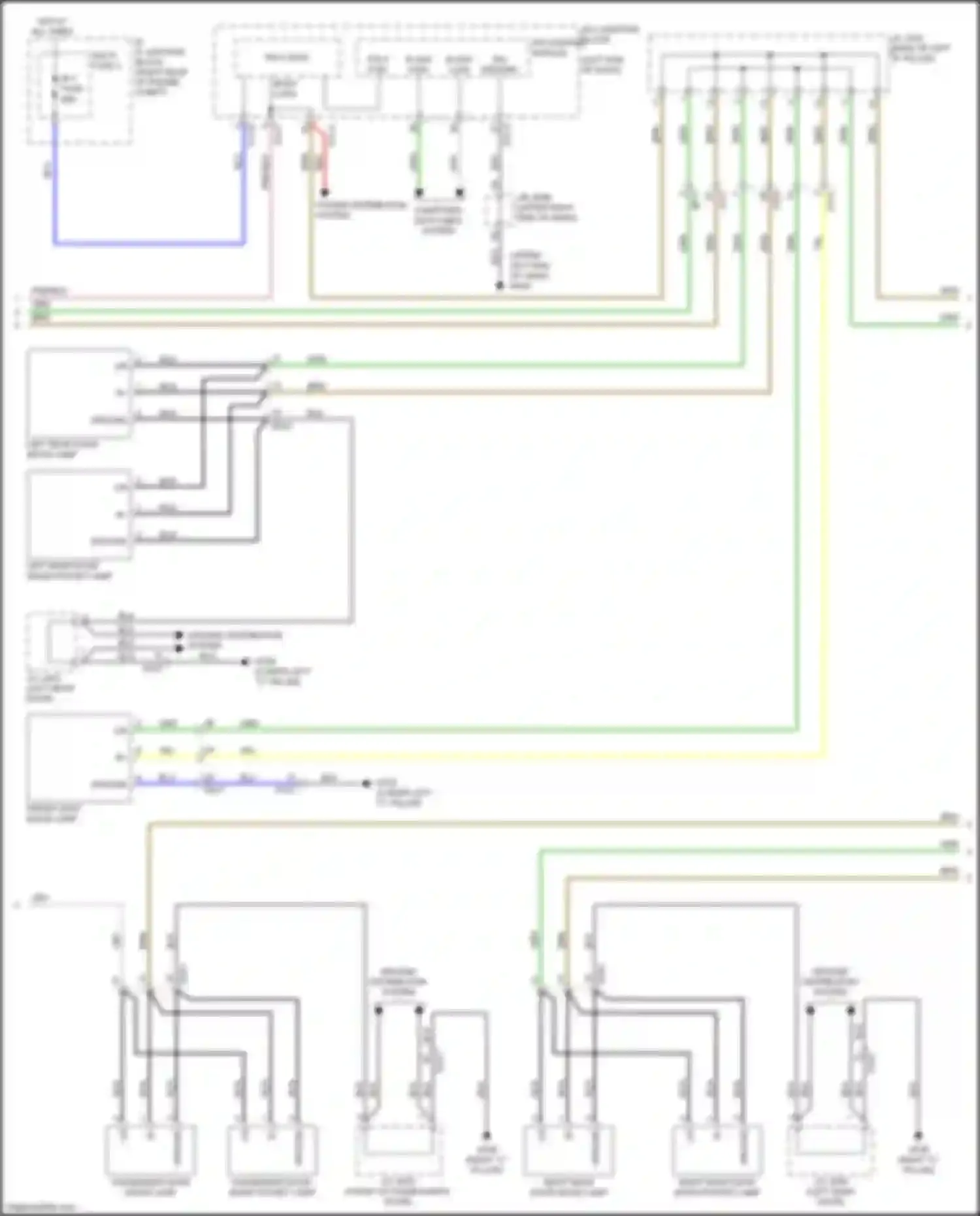 Wiring diagram grn for Kia K9 II (2018-2021) (14 of 147)
