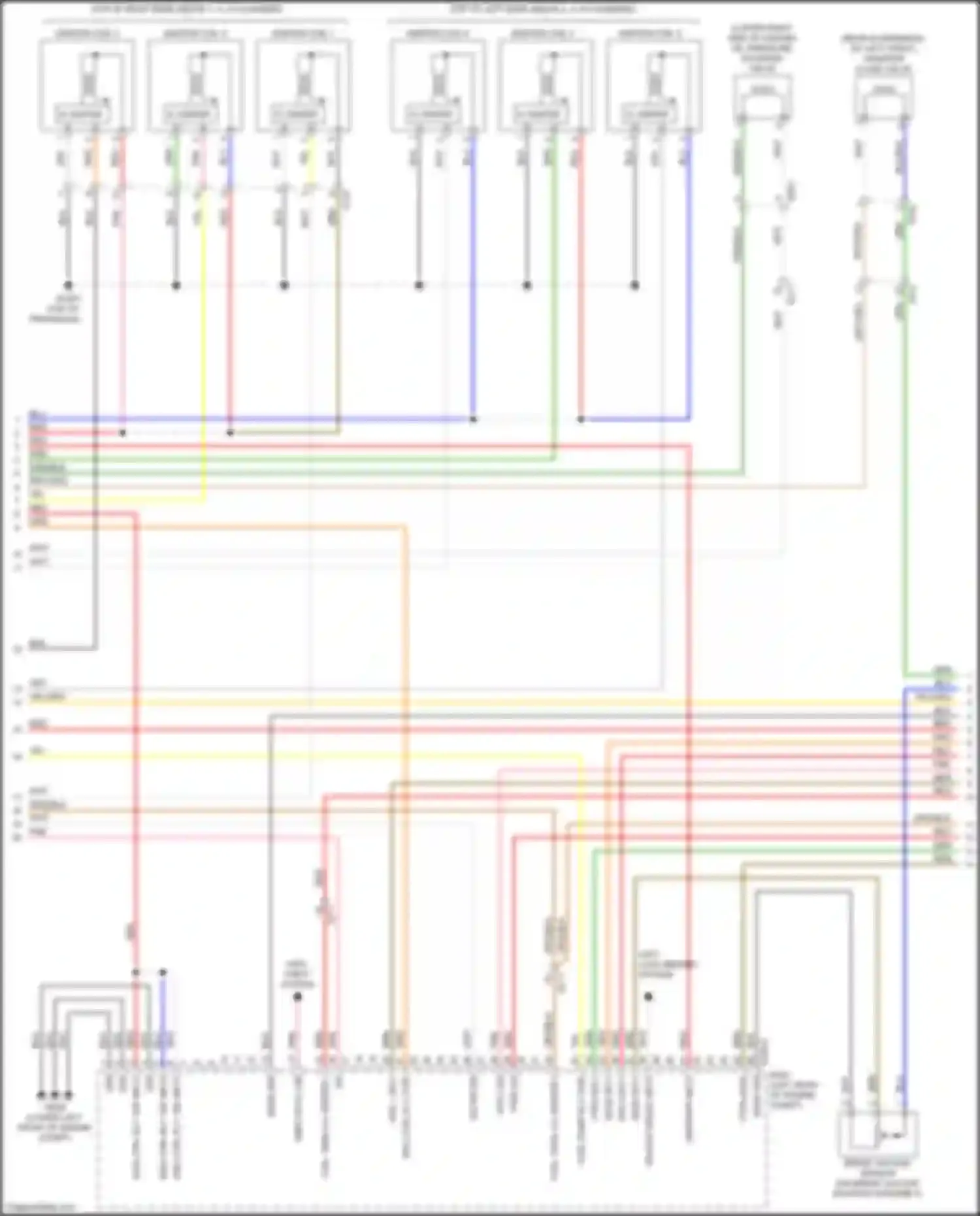 Wiring diagram grn/blk for Kia K9 II (2018-2021) (28 of 29)
